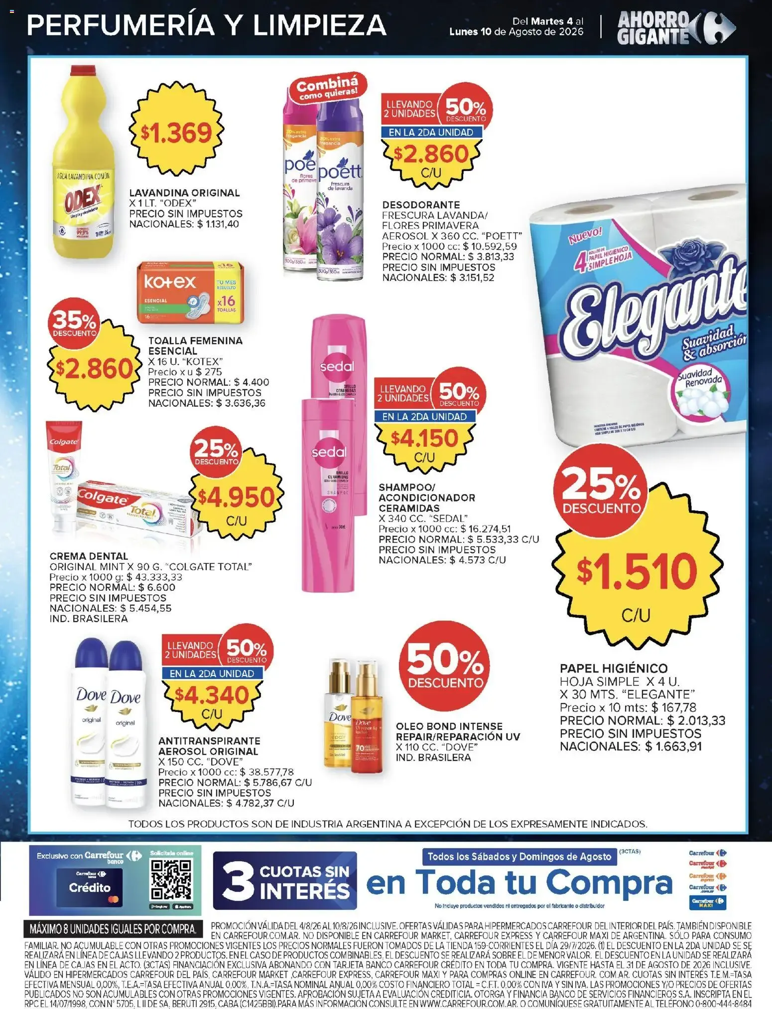 Ofertas de Carrefour ofertas || del 04/08/2026 - 11/08/2026 || Promociones 4 de agosto al 10 de agosto 2026 - Página 15 del catálogo