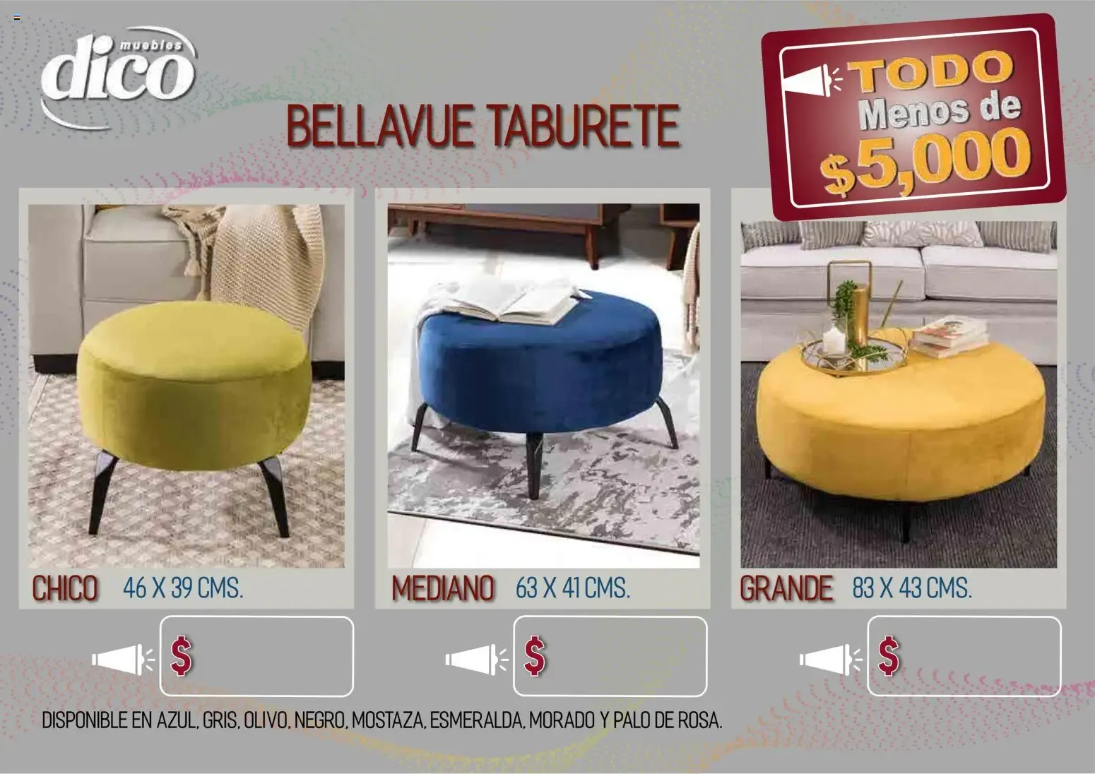 Catálogo de Muebles Dico - Todo Menos de $5,000 9 de abril al 31 de diciembre 2026 - Pagina 55