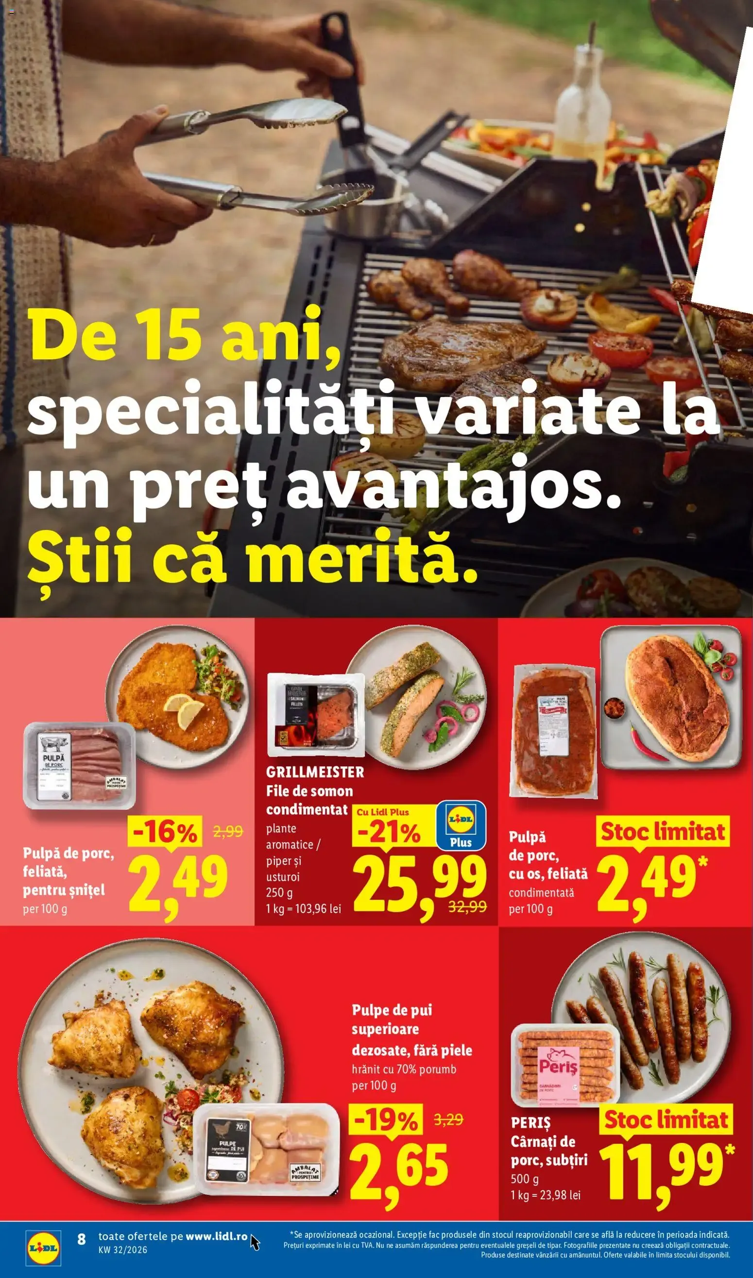 Catalog Catalog LIDL 03.08.2026 - Oferta și Revista online de la 3 august până la 9 august 2026 - Revista Pagina 8