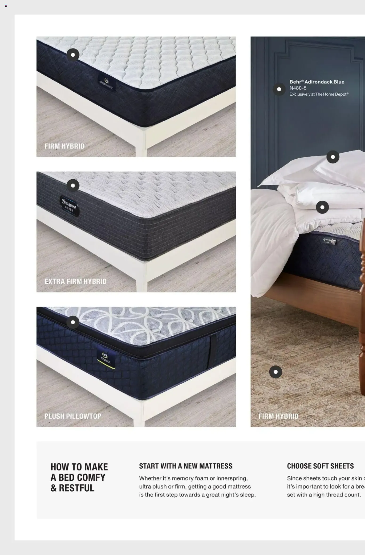 Weekly promotion Home Depot: Beautifully Livable - Hasta 30% OFF en muebles y decoración spanning from August 20 to September 7 2026 - Page 16 for Catalogue 365