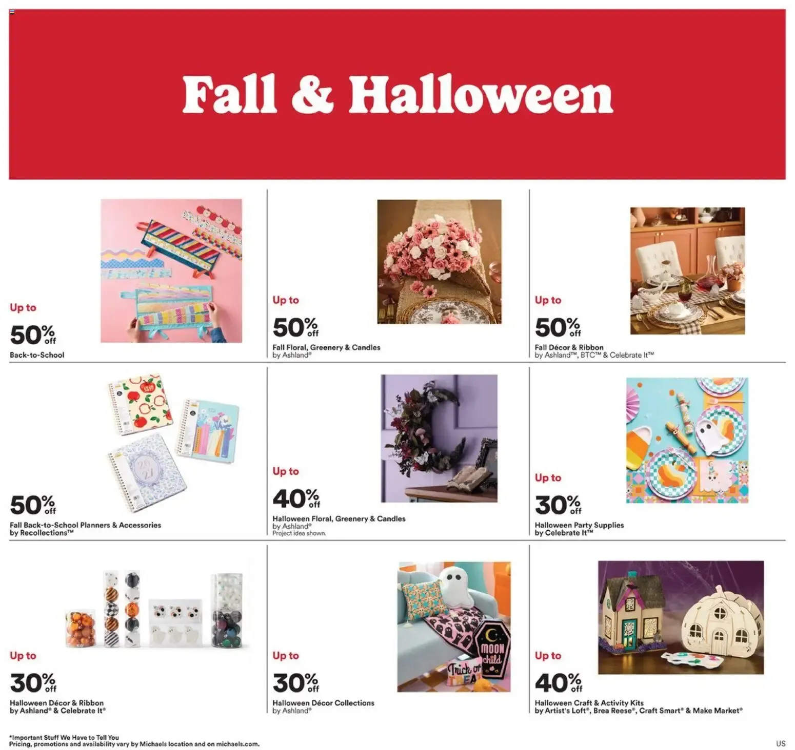 Fine Art Month at Michaels from August 23 to August 29 2026 - flyer page 2