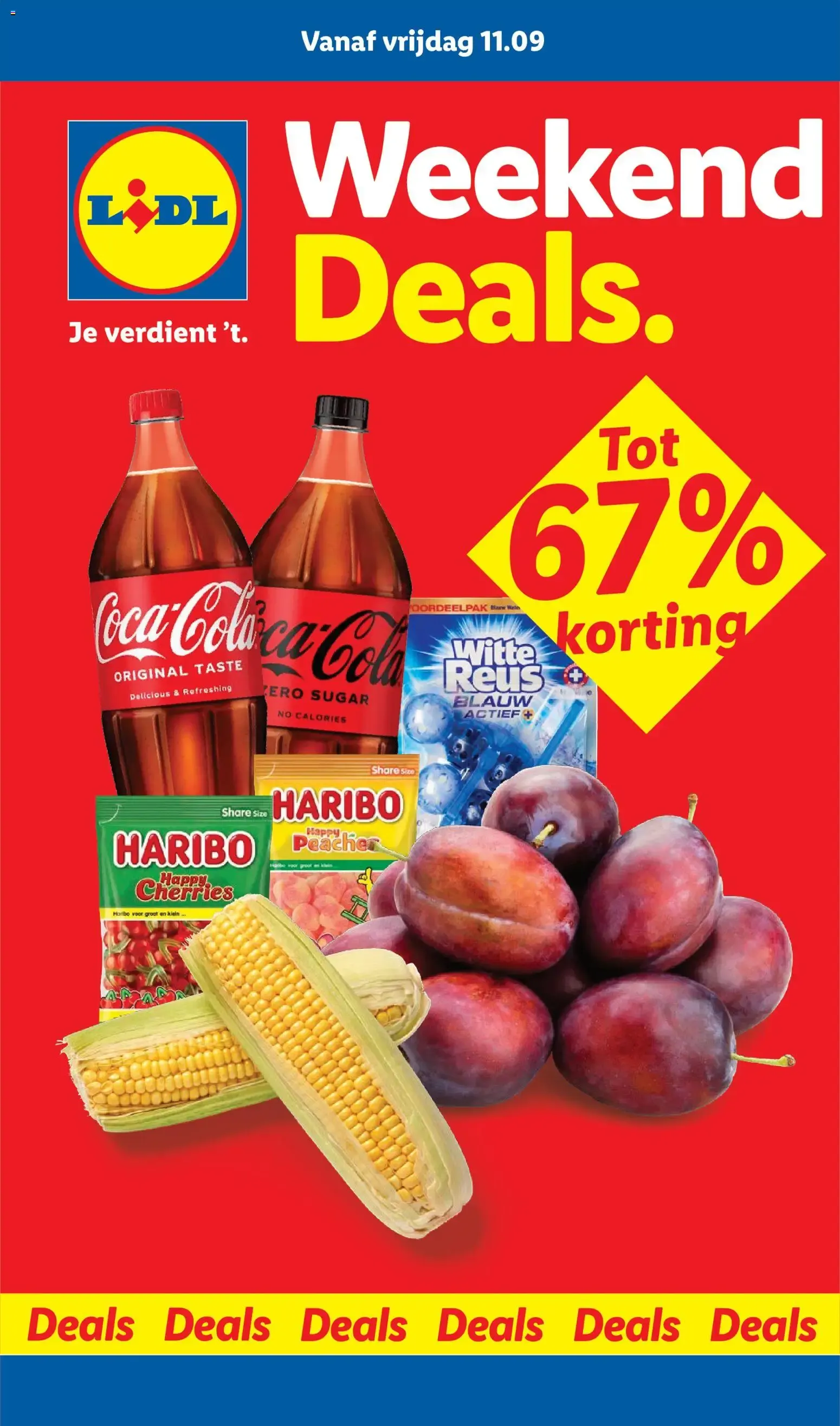 Lidl Weekend Deals. van 11 september tot 13 september 2026 - Folder pagina 1