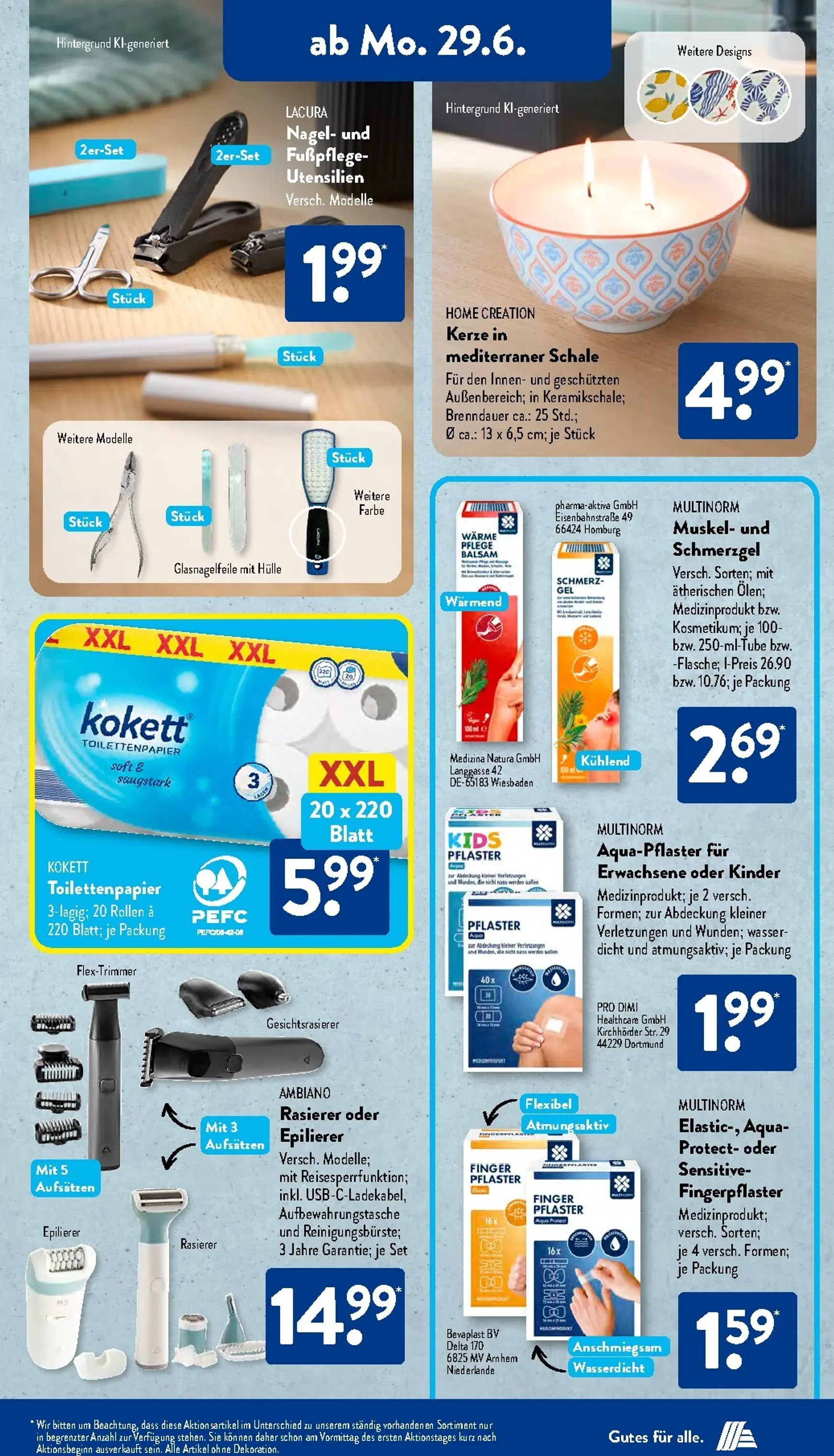 ALDI SÜD Tiefpreis-Highlight von 29. Juni bis 4. Juli 2026 - Prospekt seite 12