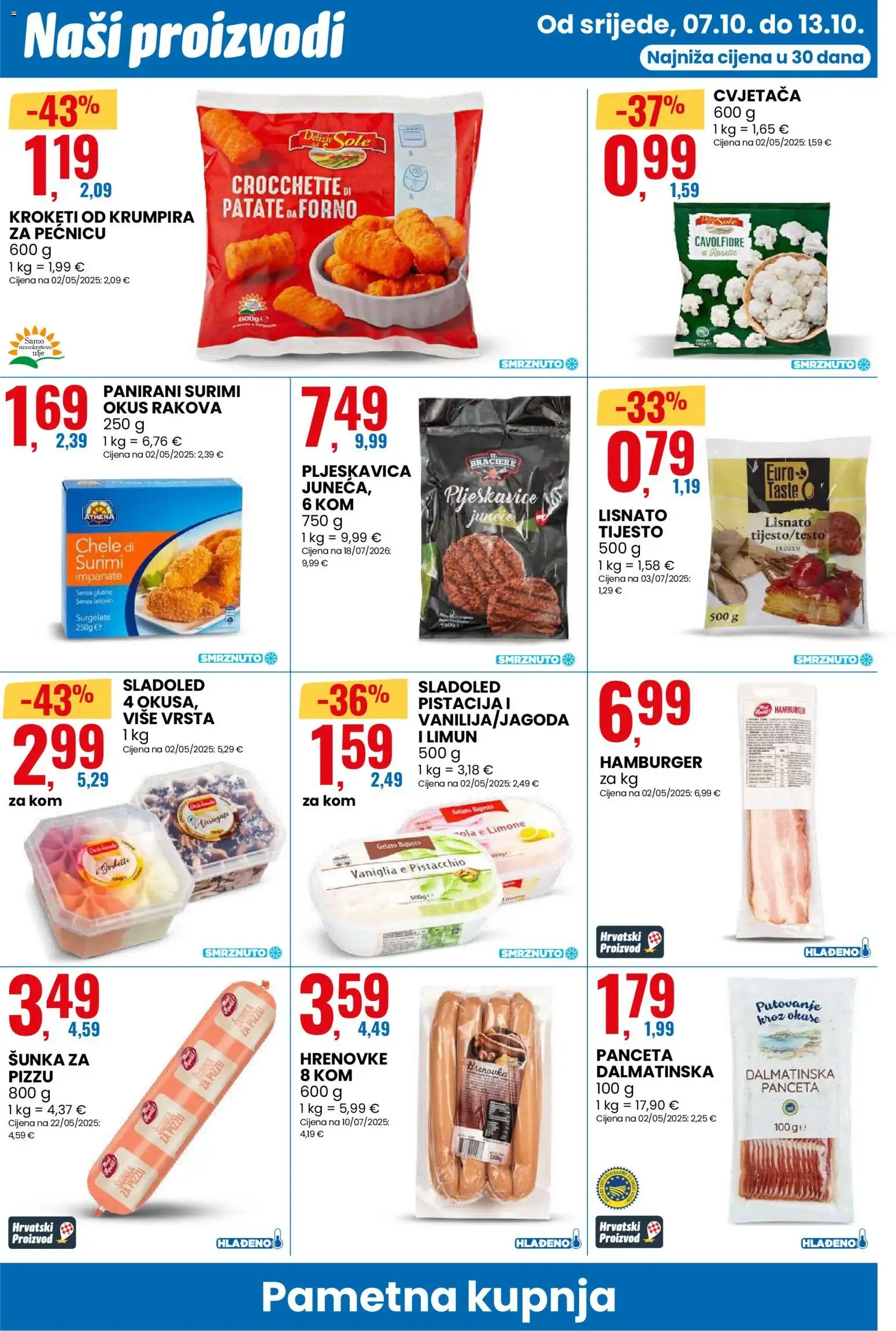 Katalog Eurospin Katalog novi od 07.10.2026 na listanje > letak digitalni od 7. listopada do 13. listopada 2026. - Pregled Stranica 2