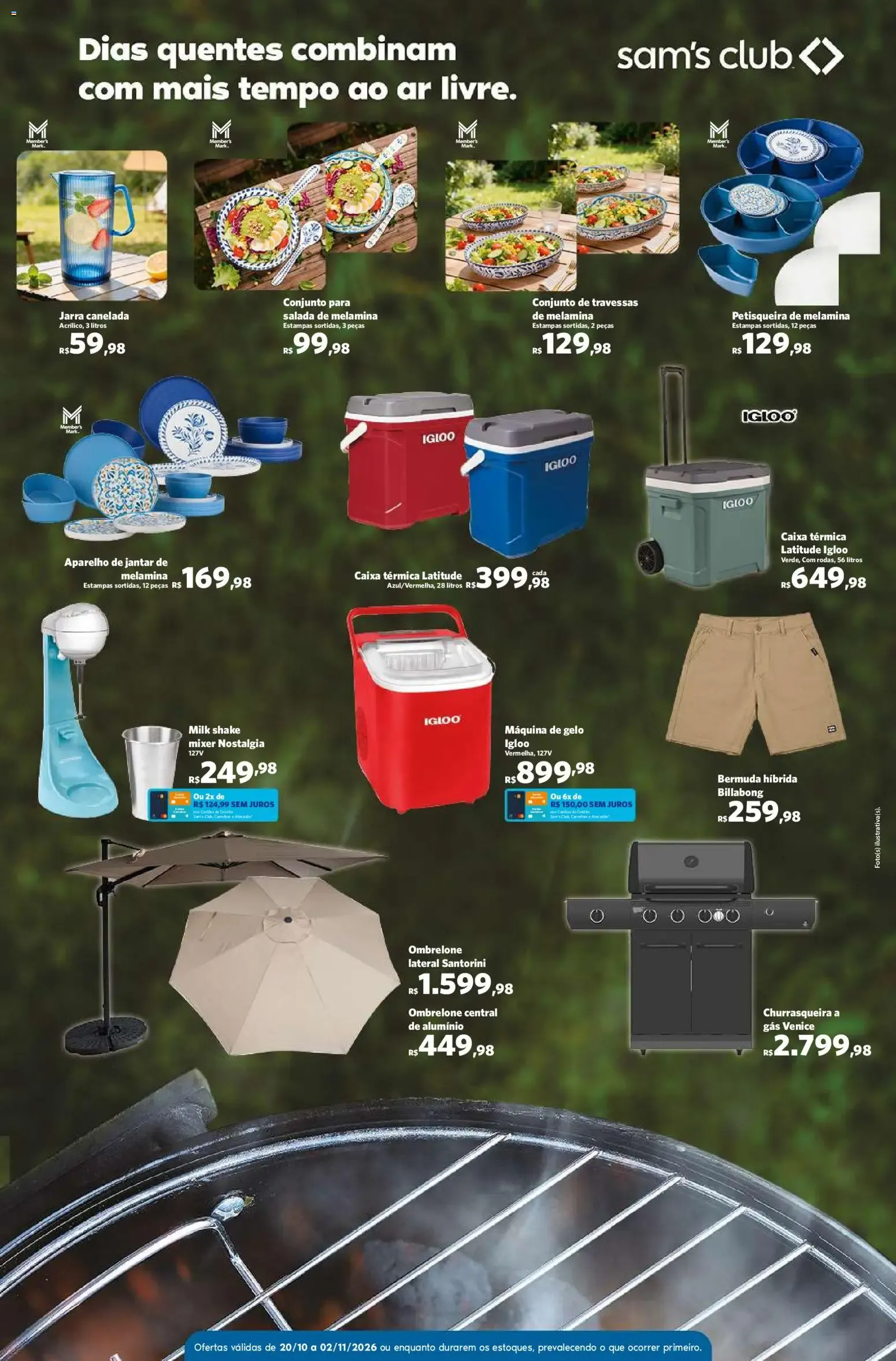 Encarte de Primavera Verão Sam's Club 20 de outubro até 2 de novembro 2026 - Pagina 3