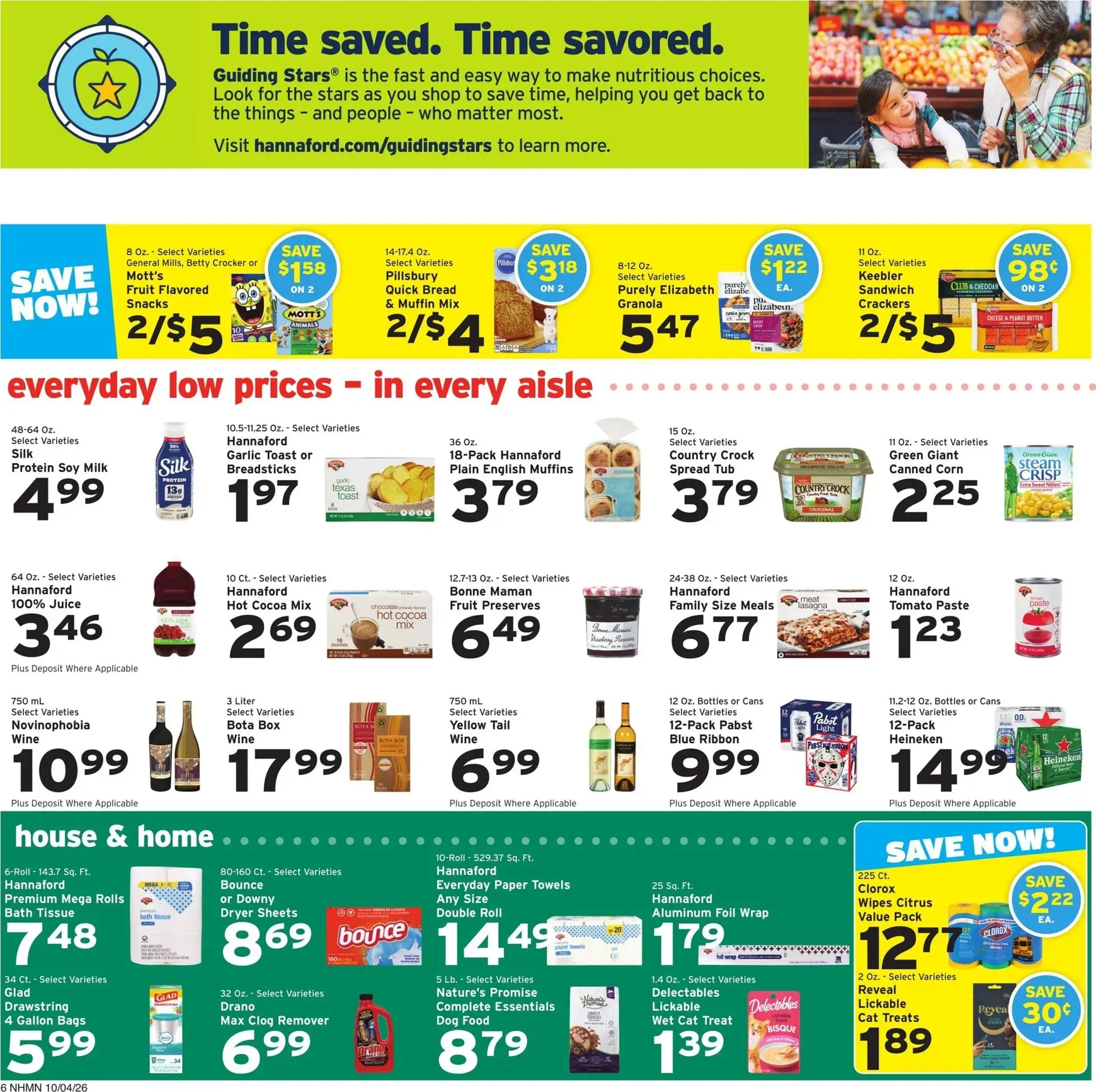 Weekly ad Current Hannaford leaflet valid from Sunday 10/04/2026 to Saturday 10/10/2026 from October 4 to October 10 2026 - Page 6