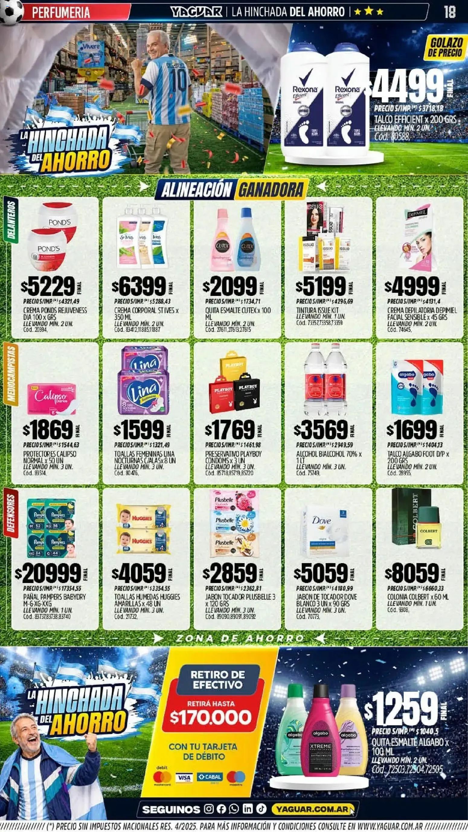 Ofertas de Mayorista Yaguar - La Hinchada del Ahorro 15 de junio al 20 de junio 2026 - Página 18 del catálogo