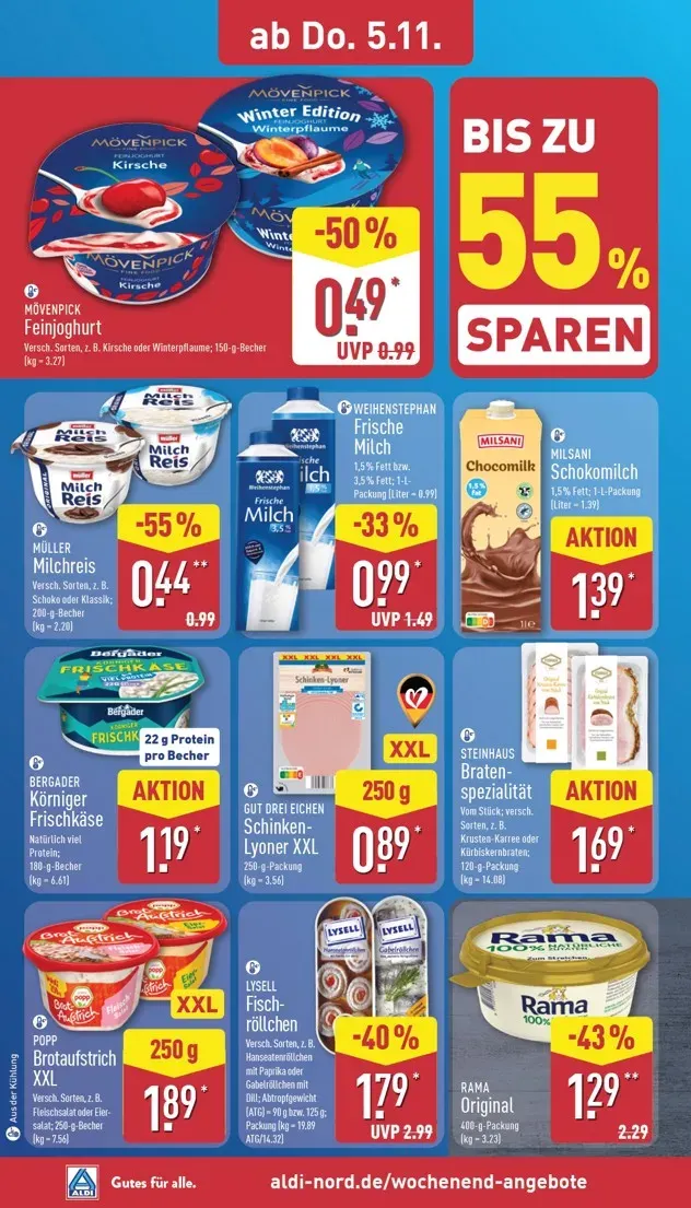 ALDI NORD Prospekt nächste Woche – von Montag 02.11.2026 bis Samstag 07.11.2026 von 2. November bis 7. November 2026 - Prospekt seite 31