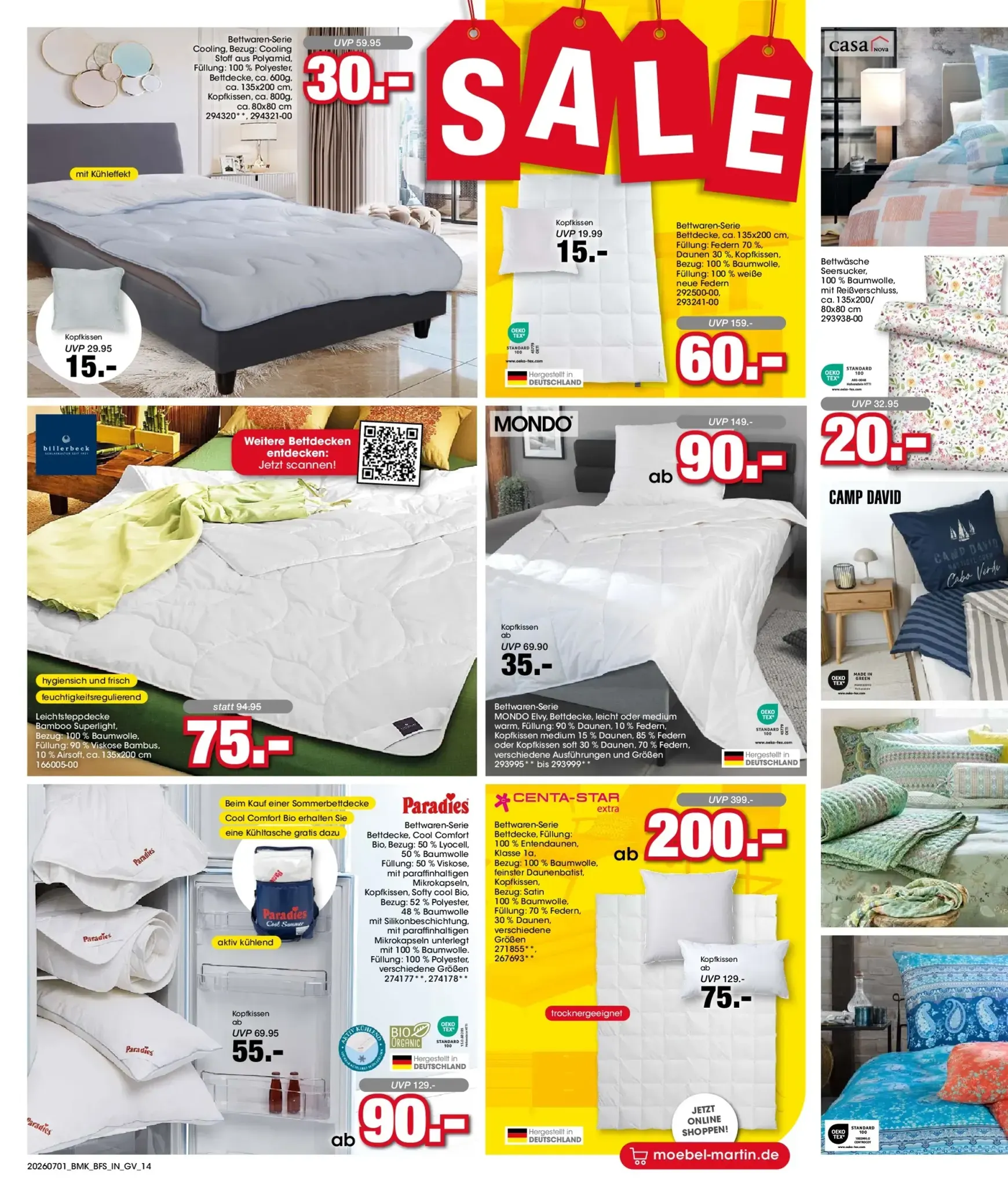 Möbel Martin Sale von 1. Juli bis 31. Juli 2026 - Prospekt seite 14