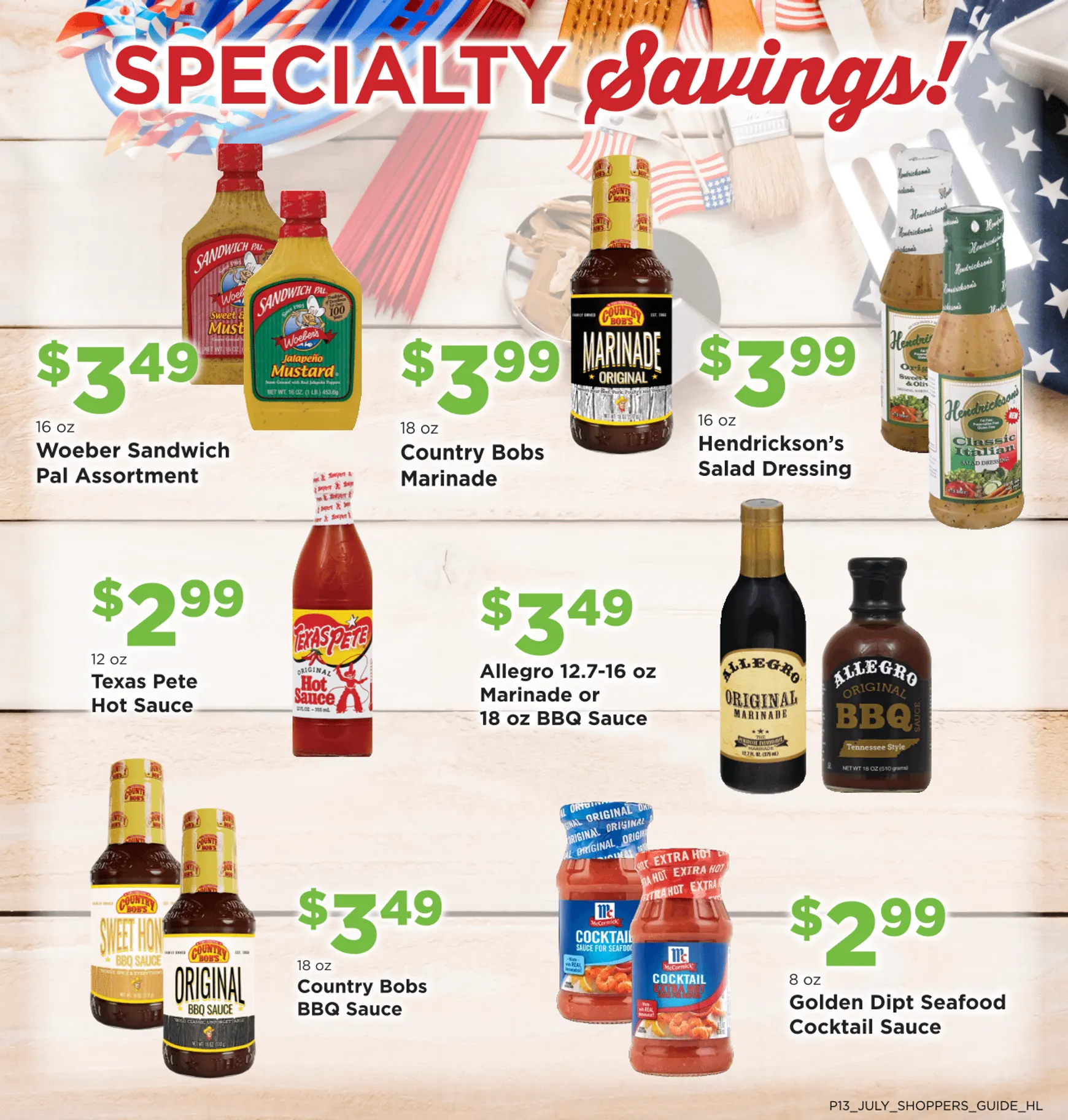 Weekly ad Current Homeland Stores - Bring Savings Home leaflet valid from Wednesday 07/01/2026 to Friday 07/31/2026 from July 1 to July 31 2026 - Page 13