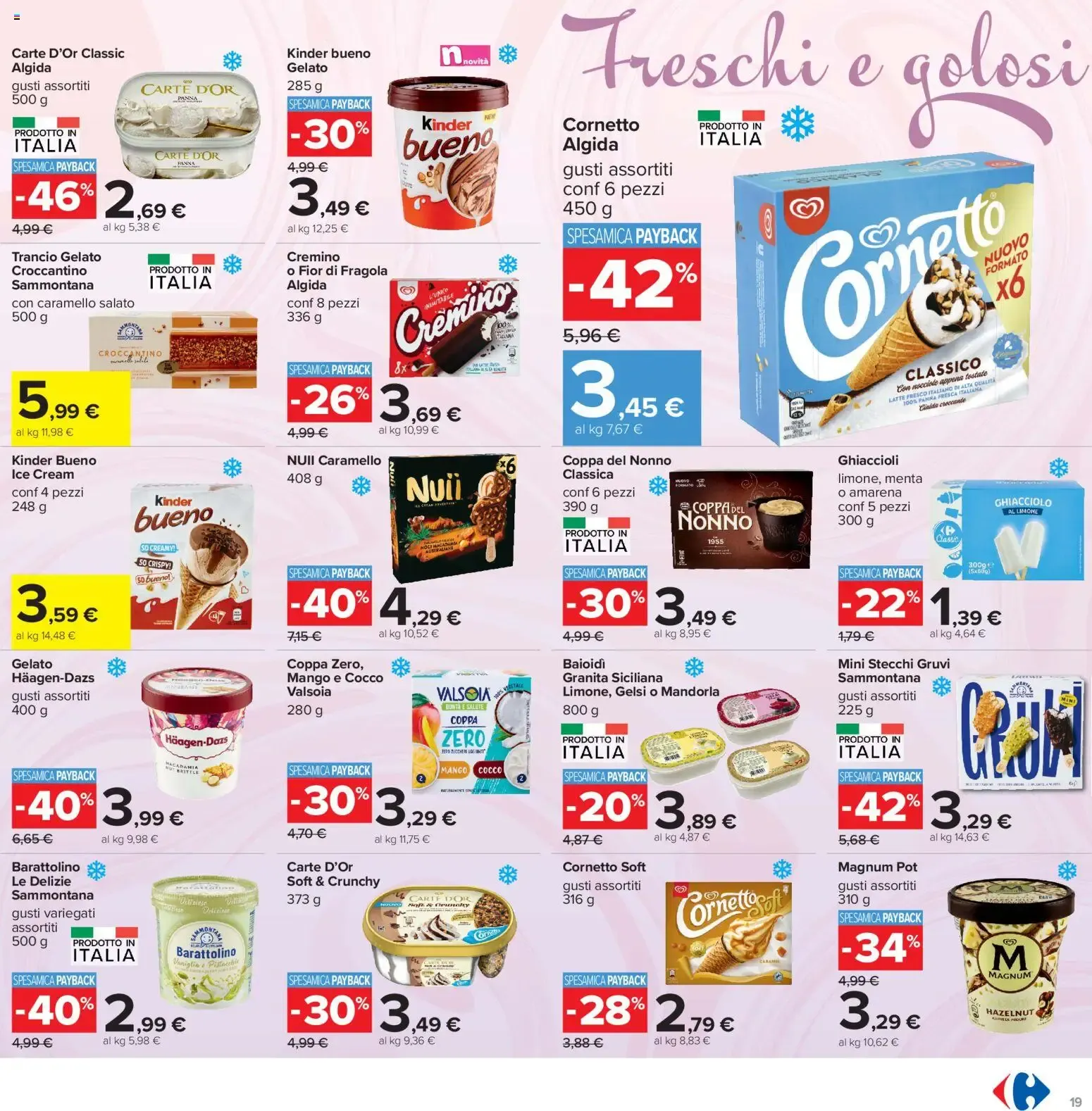 Carrefour Iper: Prezzi Bollenti da 6 agosto a 19 agosto di 2026 - Pagina del volantino 19