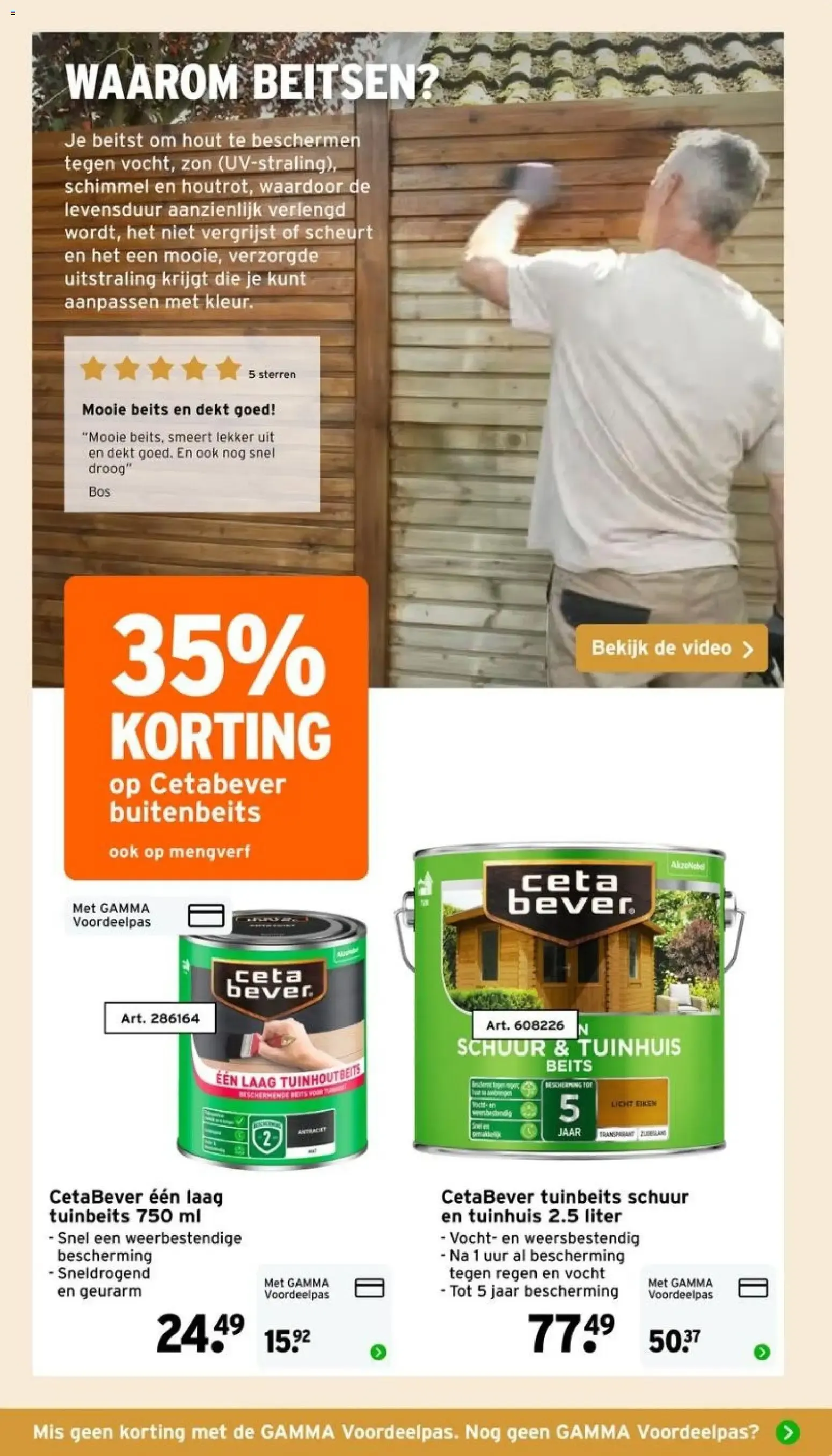 GAMMA: 6 WEKEN LANG DE BESTE VERFDEALS van 13 juli tot 23 augustus 2026 - Folder pagina 13