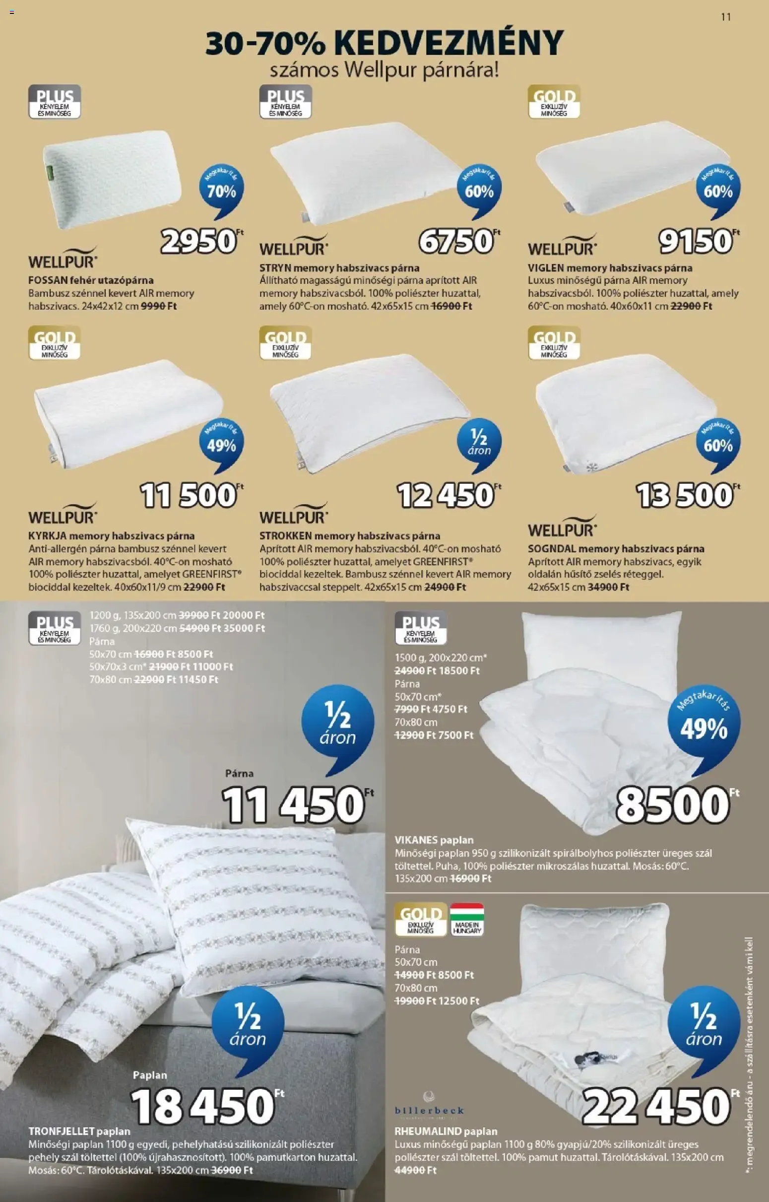 Katalógus JYSK akciós újság - 2026.06.10. -tól/töl > akció, lapozható szórólap 🛍️ június 10.-tól június 16.-ig 2026. - Oldal 11