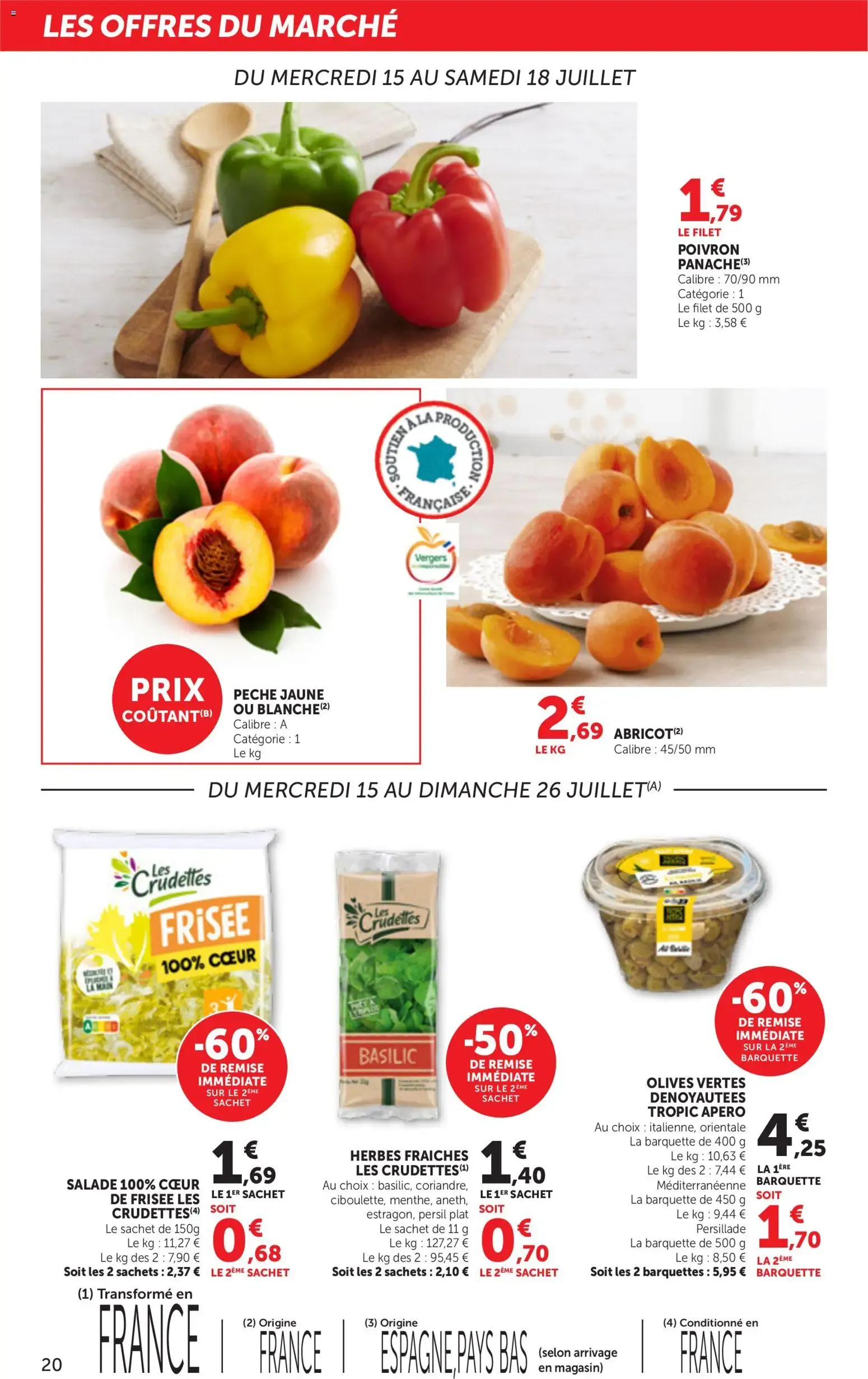 bi1 Catalogue supermarché à partir du 15/07/2026 - promo en ligne du 15 juillet au 26 juillet 2026 - Catalogue page 20