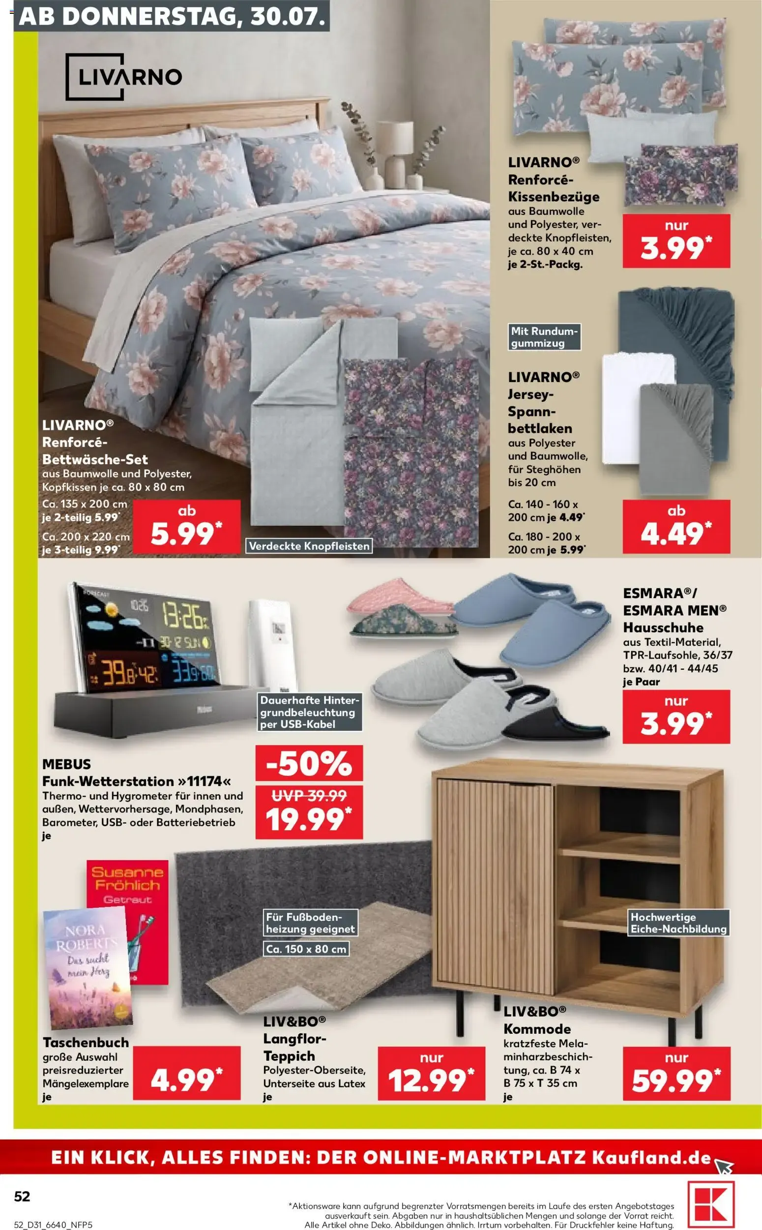 Prospekt Kaufland ab 30.07.2026 » Angebote Online zum Blättern von 30. Juli bis 5. August 2026 - Prospekt seite 52