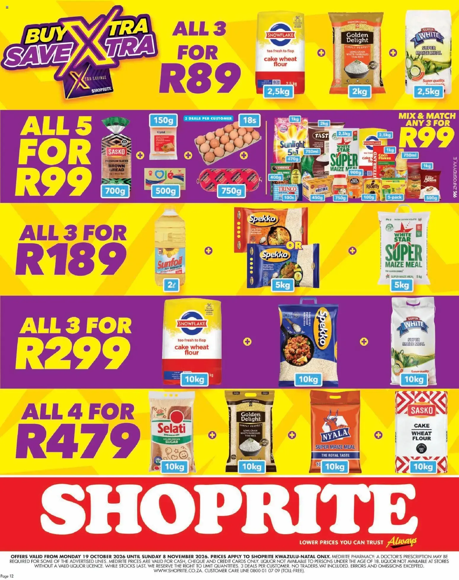 Shoprite Specials (19/10/2026 - 08/11/2026) → Online Catalogue from 19 October to 8 November 2026 - Catalogue Page 12