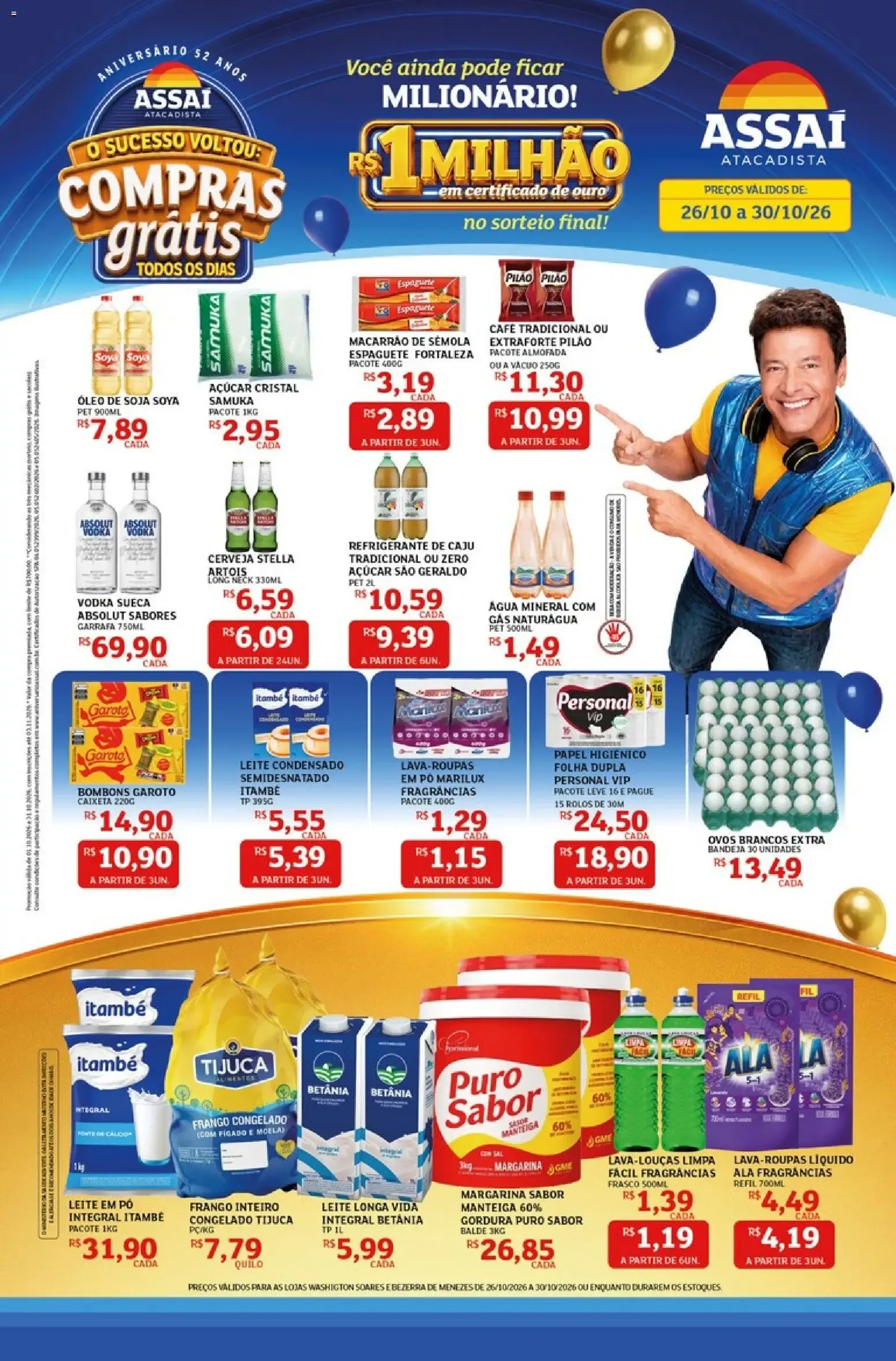 Assaí Atacadista ofertas - CE de 26/10/2026 | Promoções Online