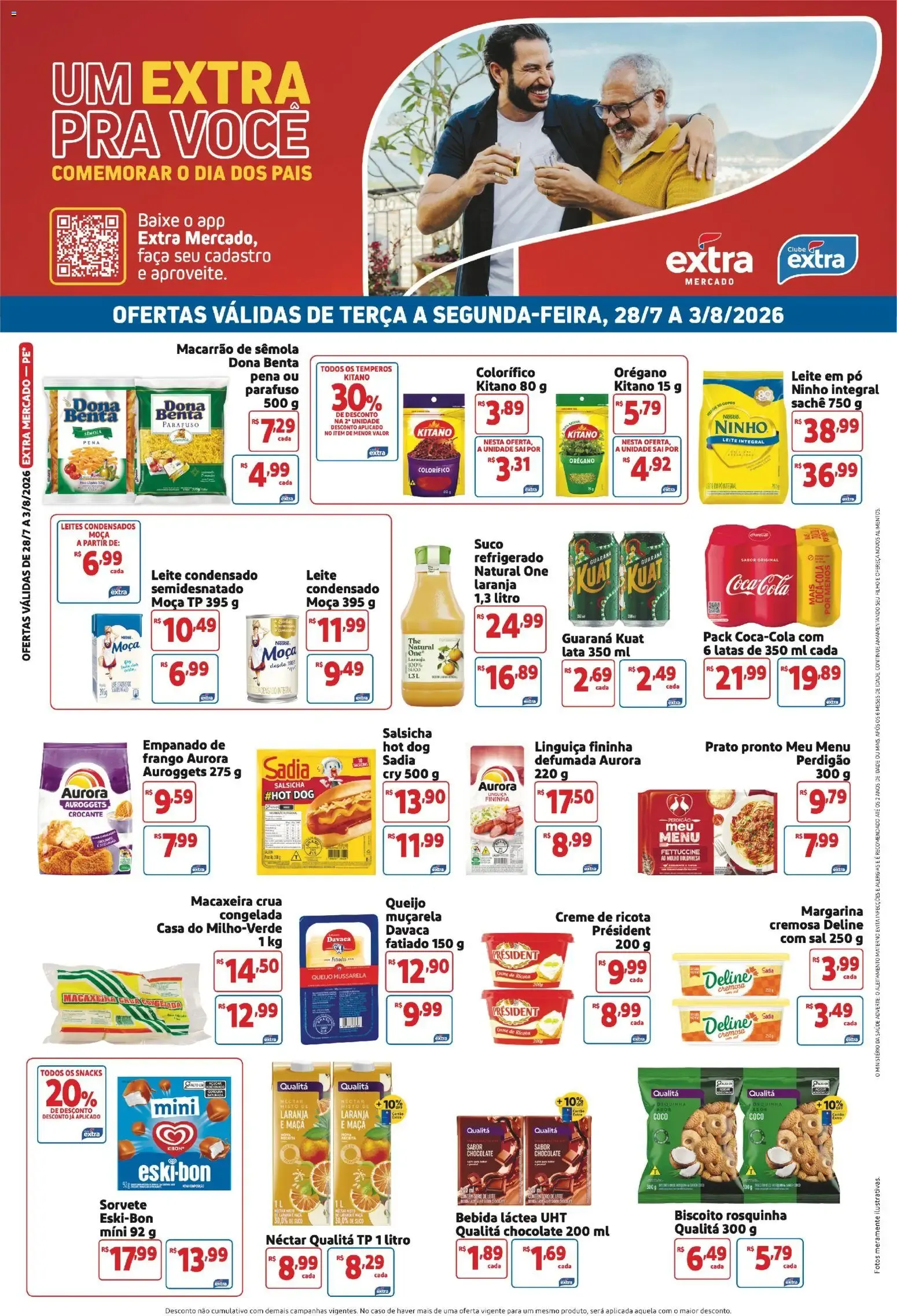 Folheto Extra ofertas de Mercado Semanal de 28/07/2026 | Promoção