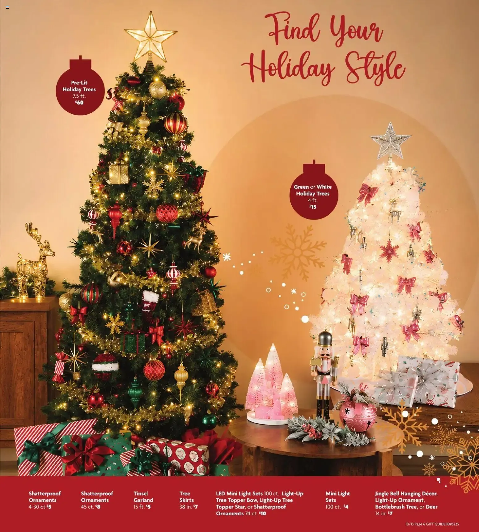 Weekly promotion Family Dollar Holidays Ad (10/13 - 12/25 2026) - Flyer spanning from October 13 to December 25 2026 - Page 3 for Catalogue 365