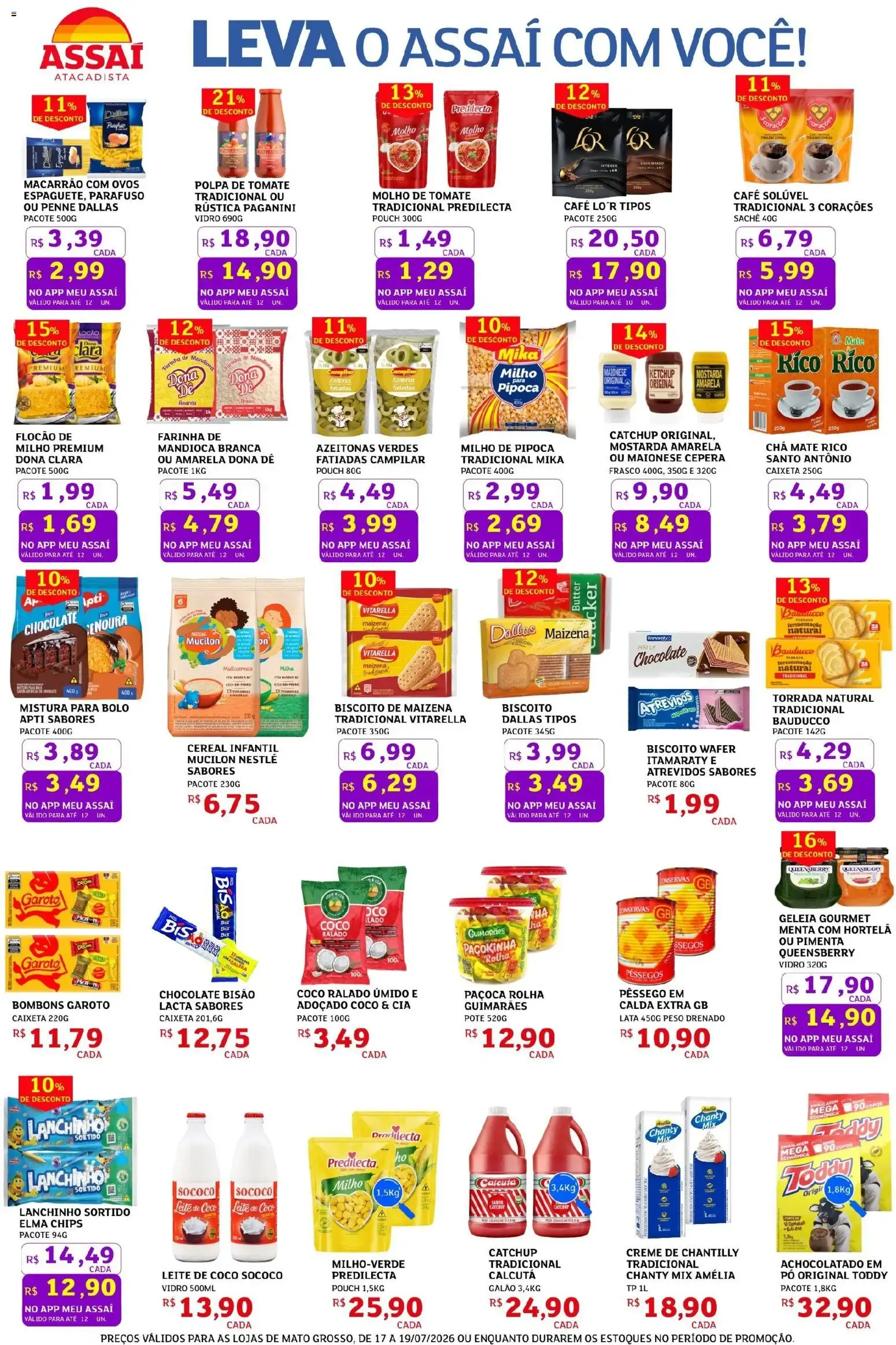 Encarte de Assaí Atacadista ofertas - MT de 17/07/2026 | Promoções Online 17 de julho até 19 de julho 2026 - Pagina 2
