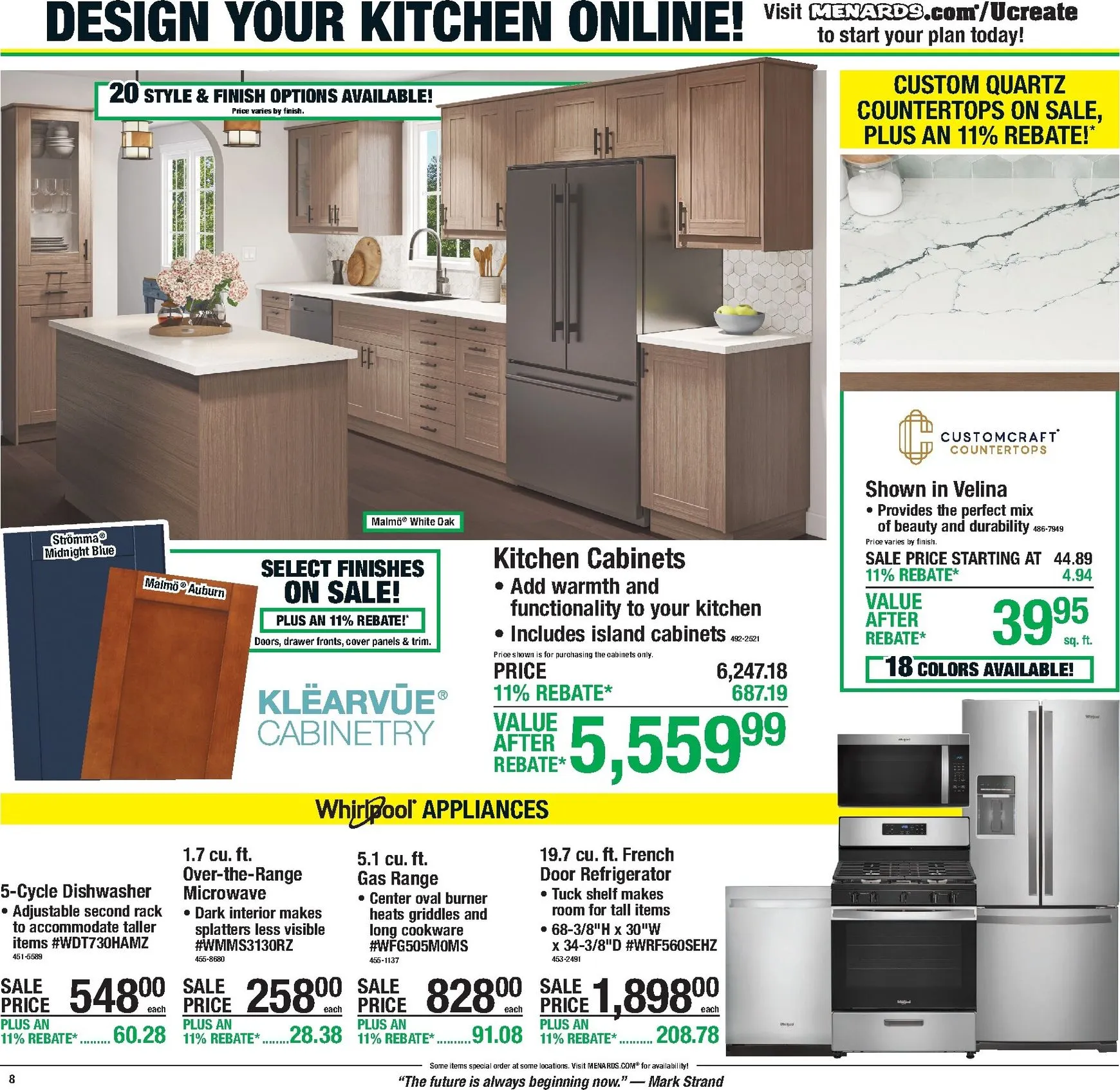 Weekly promotion Menards: 11% Rebate & Fall Decor spanning from August 20 to August 30 2026 - Page 17 for Catalogue 365