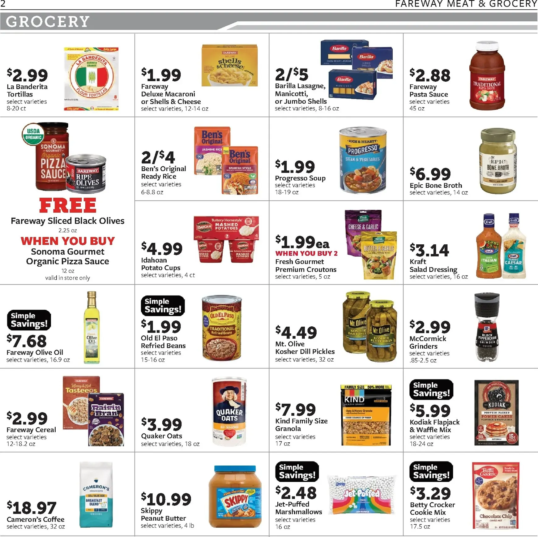 Weekly ad GAME DAY GOODS from September 28 to October 3 2026 - Page 2