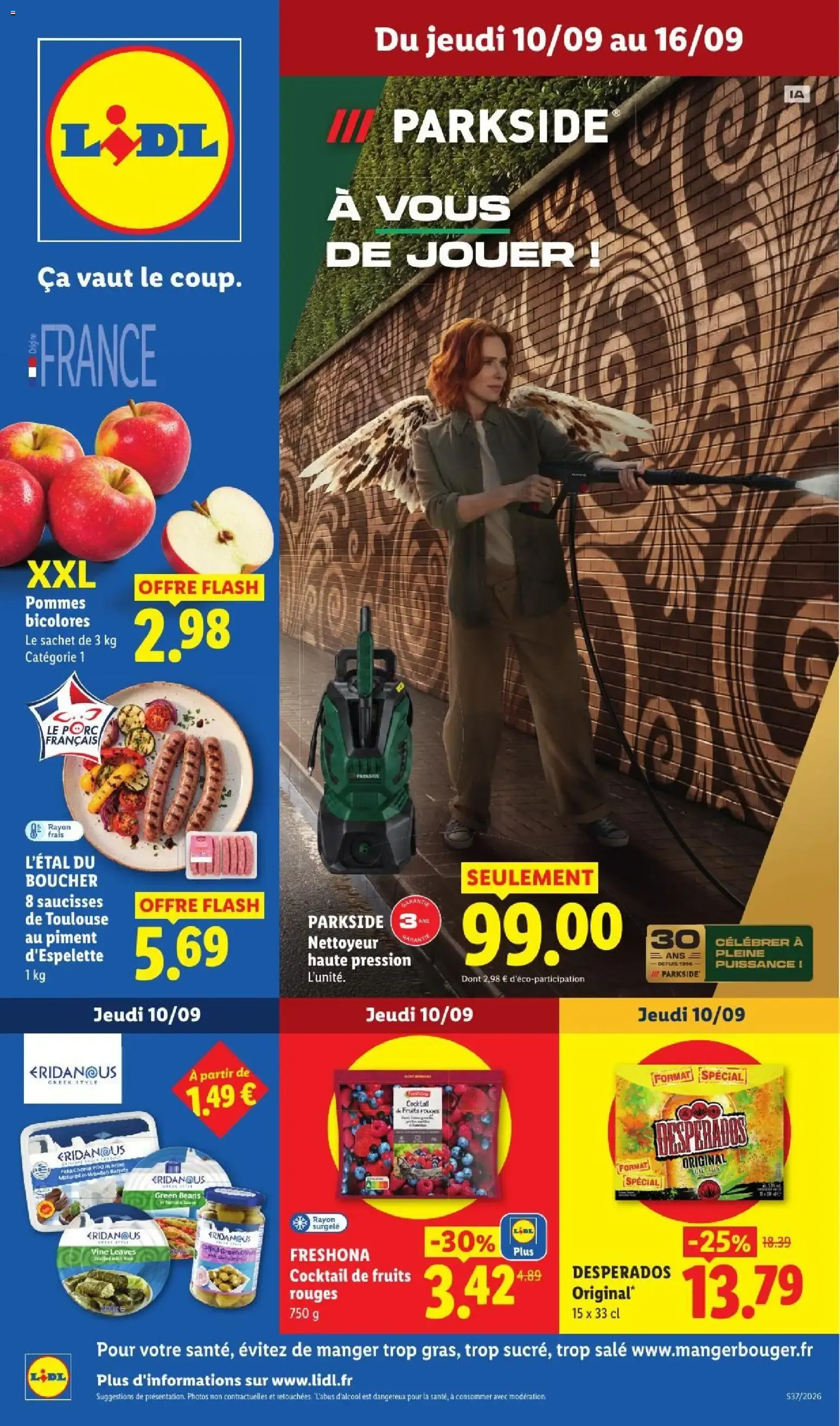 Catalogue LIDL du 10/09/2026 | Promo prospectus en ligne du 10 septembre au 16 septembre 2026 - Catalogue page 1