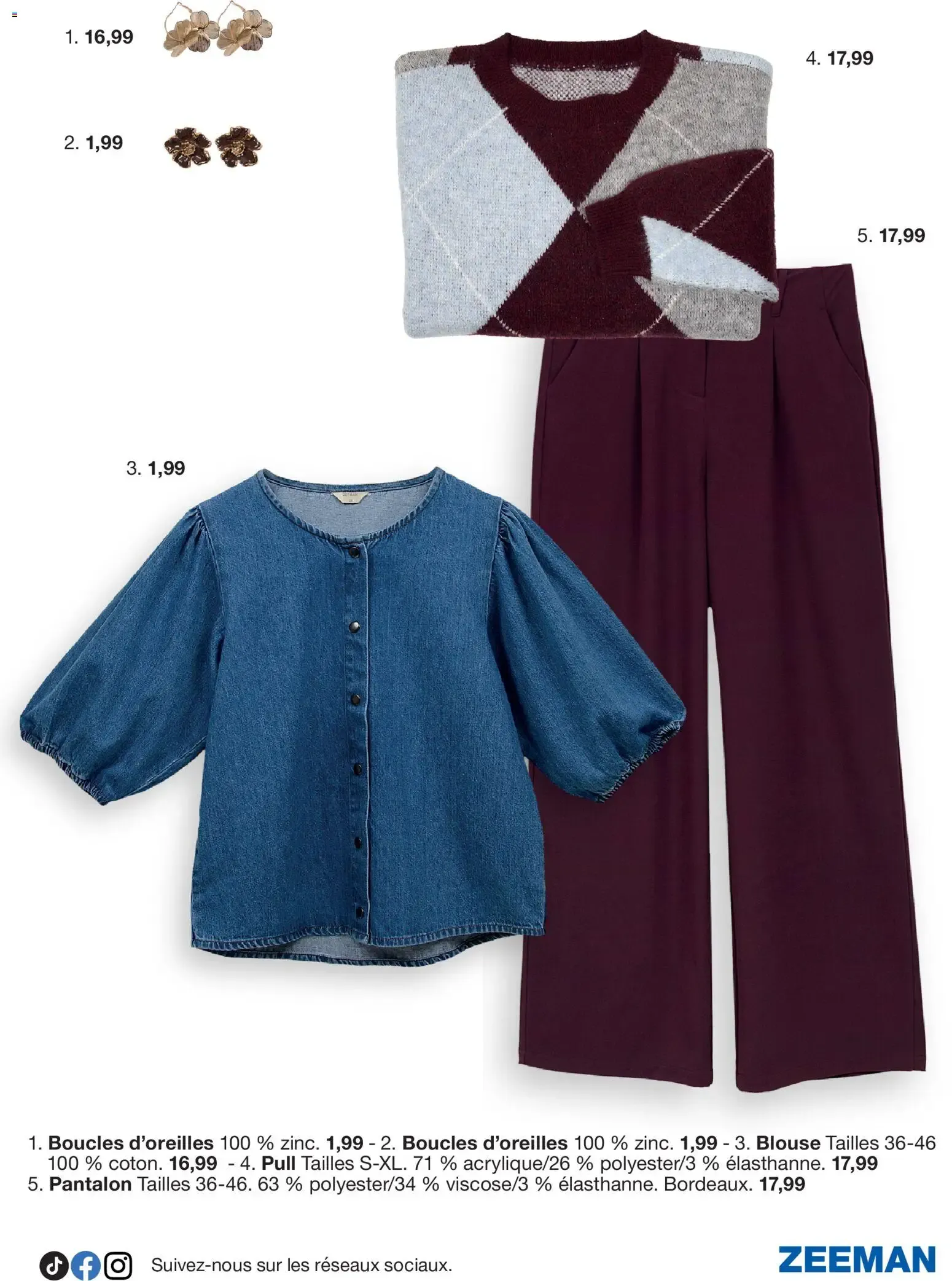 Cette semaine : des tenues d'automne aux sous-vêtements. du 12 septembre au 25 septembre 2026 - Catalogue page 5
