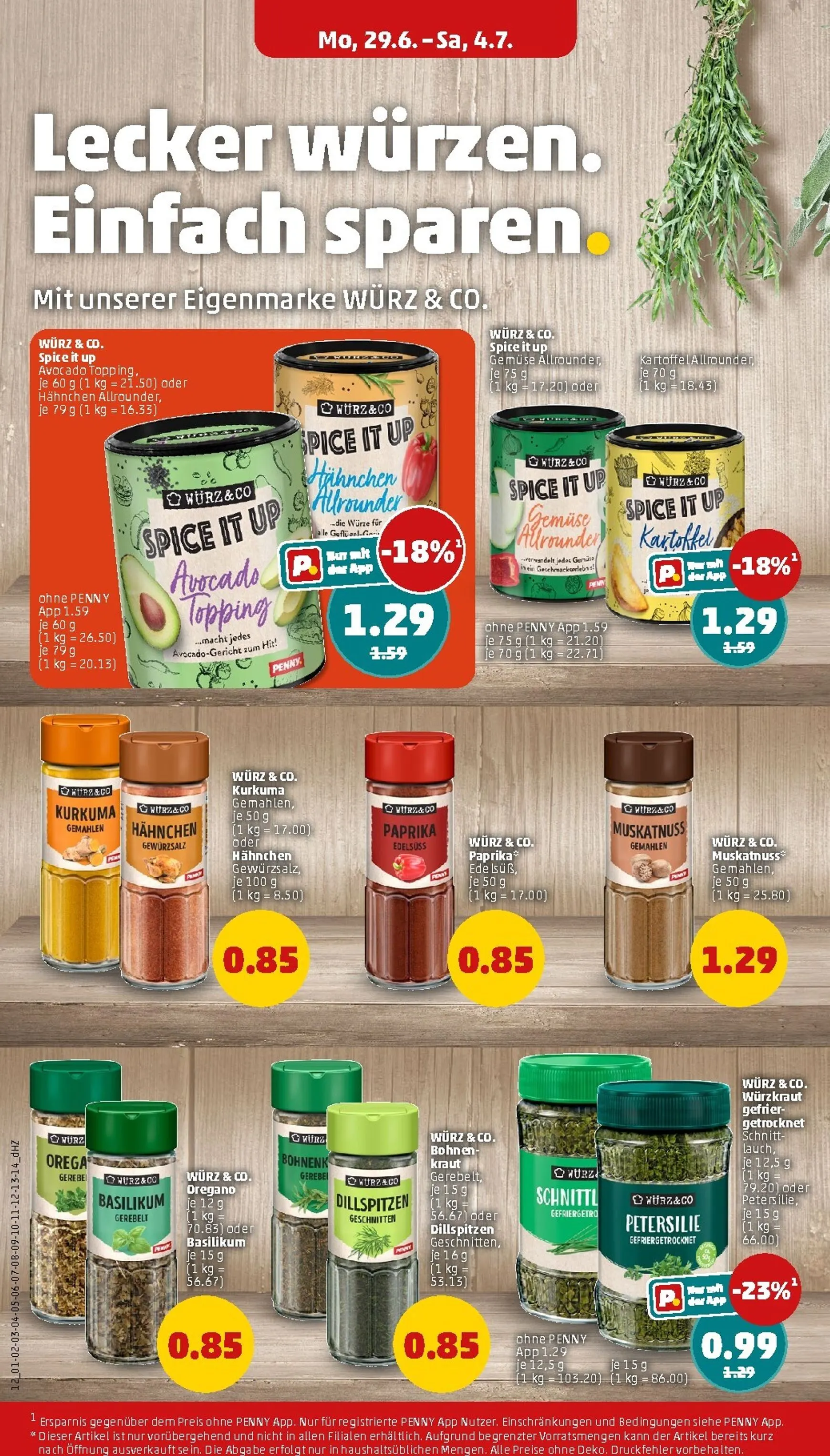PENNY Prospekt nächste Woche – von Montag 29.06.2026 bis Samstag 04.07.2026 von 29. Juni bis 4. Juli 2026 - Prospekt seite 14