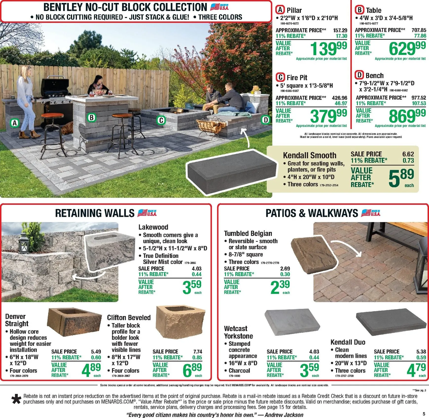 Weekly ad Current Menards - 11% Rebate Sale leaflet valid from Thursday 06/25/2026 to Sunday 07/05/2026 from June 25 to July 5 2026 - Page 10