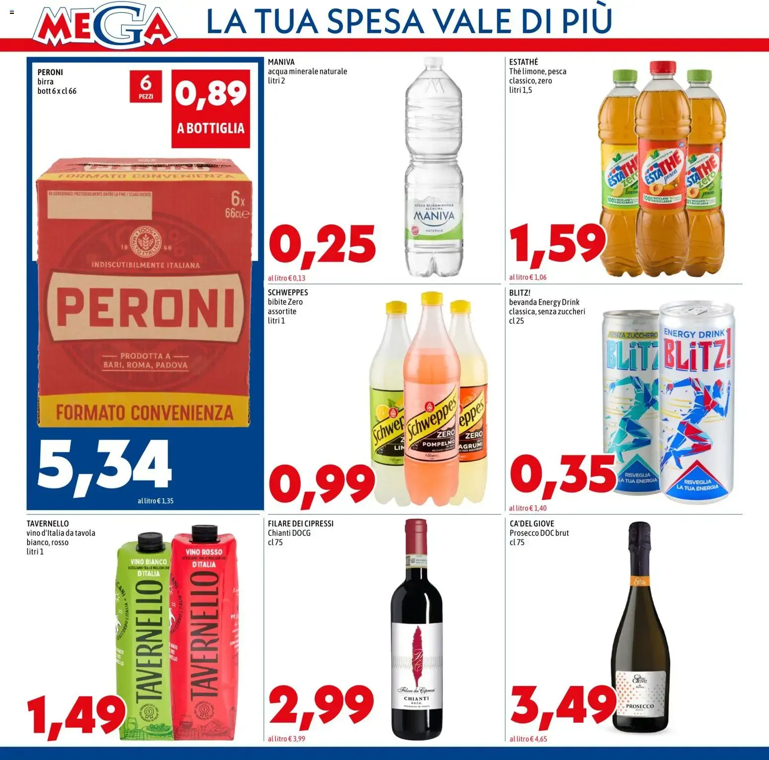 Mega volantino dal 06/08/2026 - online Offerte da 6 agosto a 19 agosto di 2026 - Pagina del volantino 10