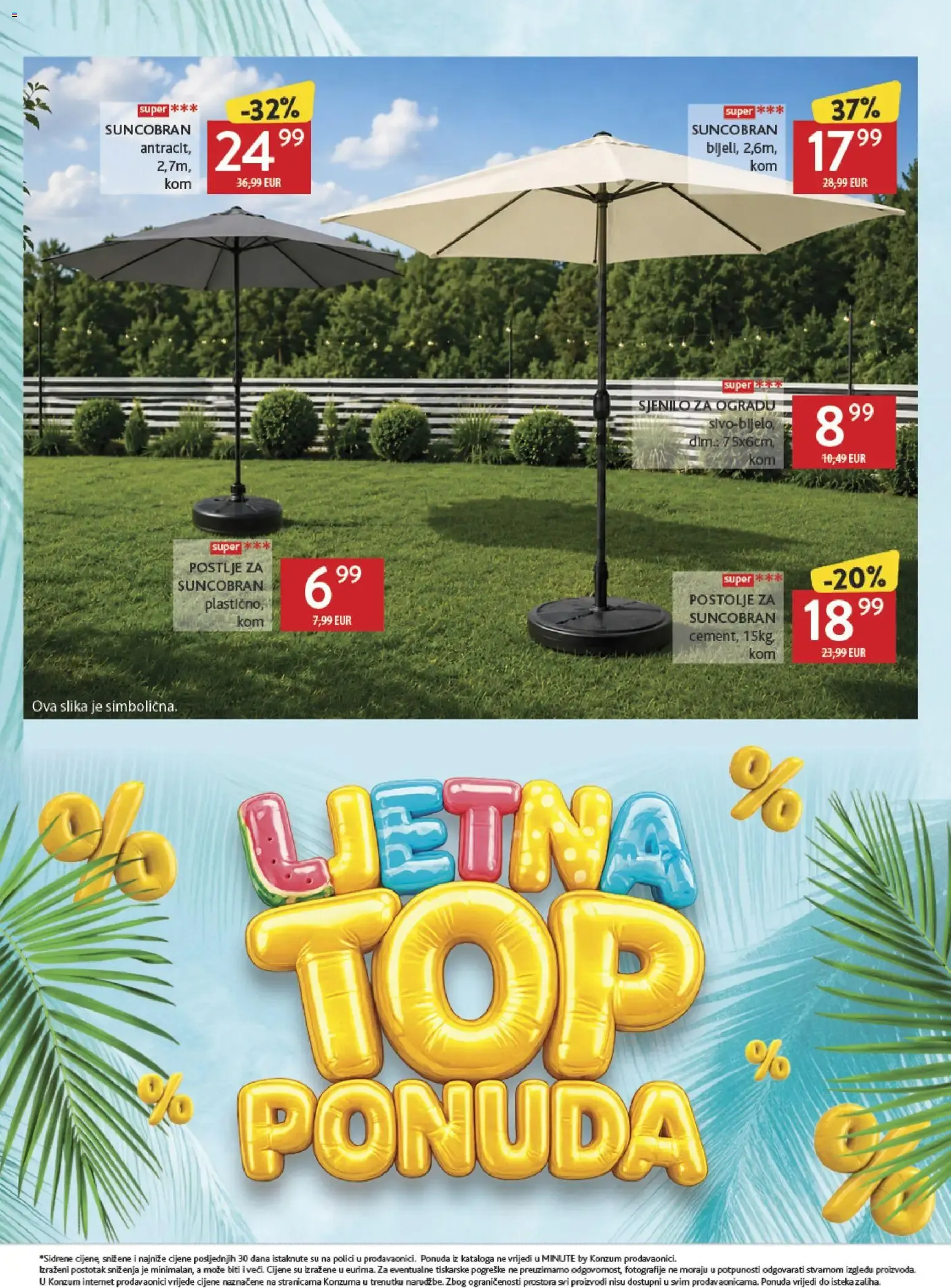 Katalog Konzum Top Ljetna Ponuda novi od 24.07.2026 na listanje > letak digitalni od 24. srpnja do 20. rujna 2026. - Pregled Stranica 10