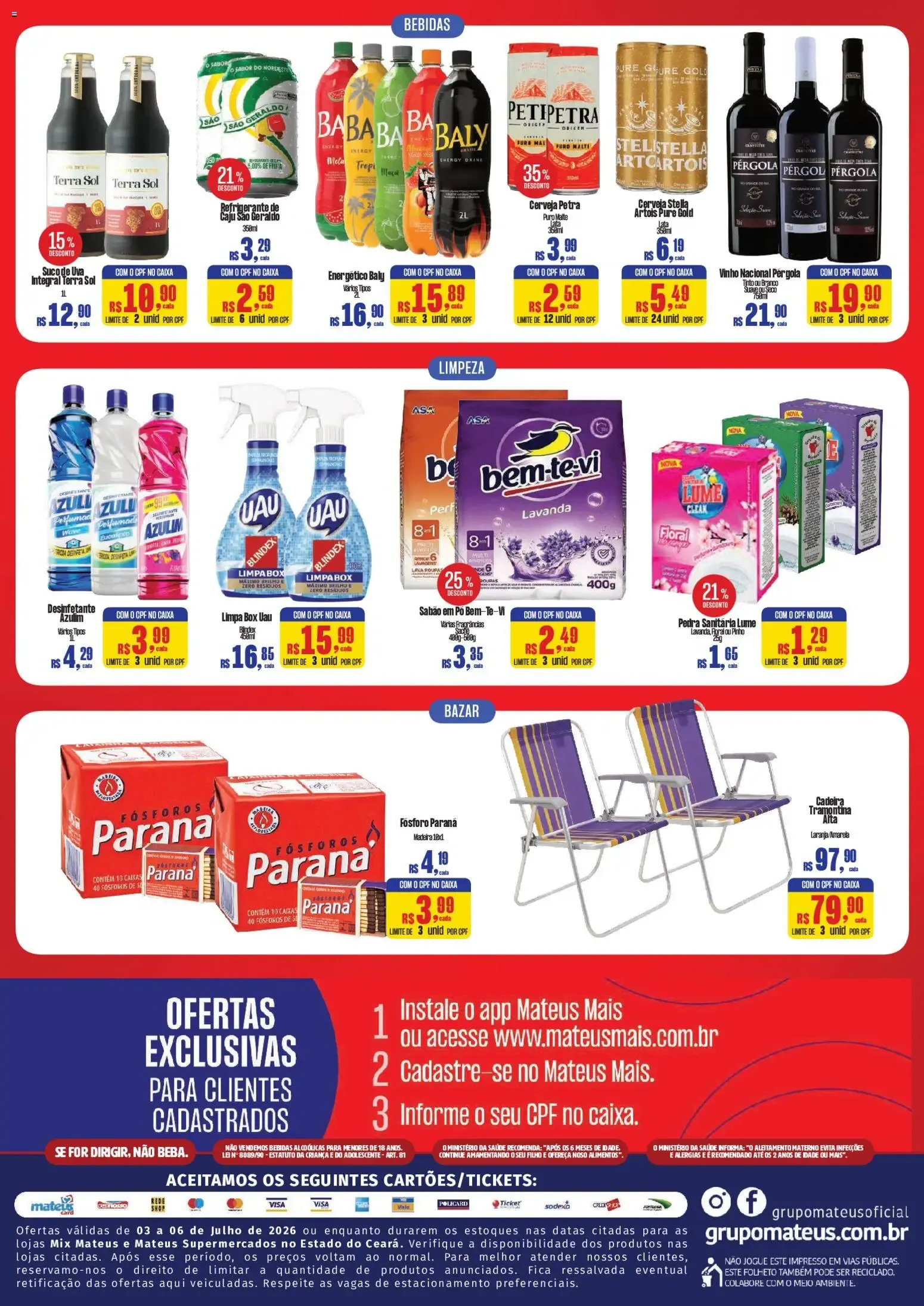 Encarte de Ofertas Mateus Mais 6 de julho até 10 de julho 2026 - Pagina 2