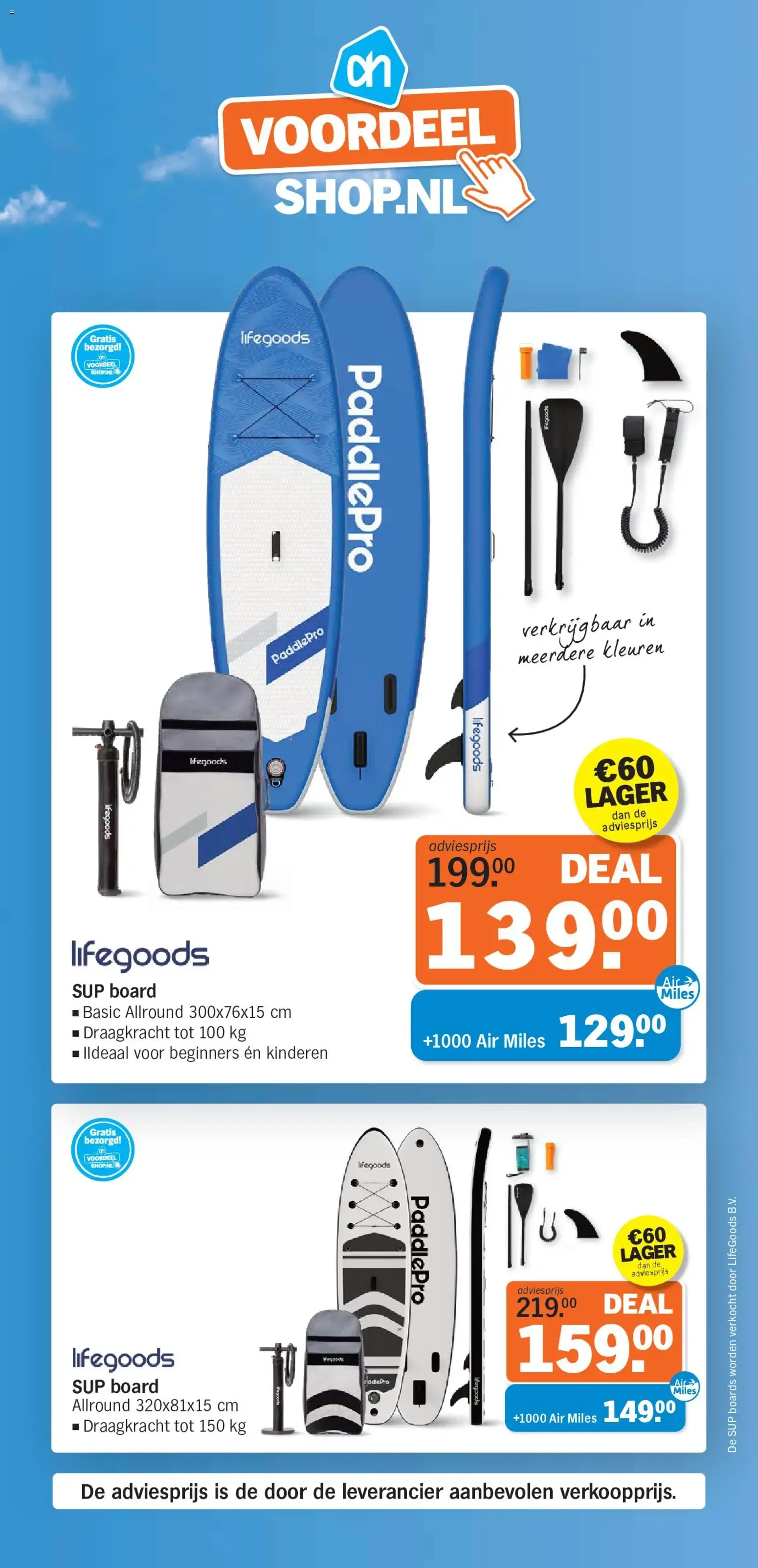 Voordeel Shop NL - SUP Boards van 29 juni tot 5 juli 2026 - Folder pagina 1
