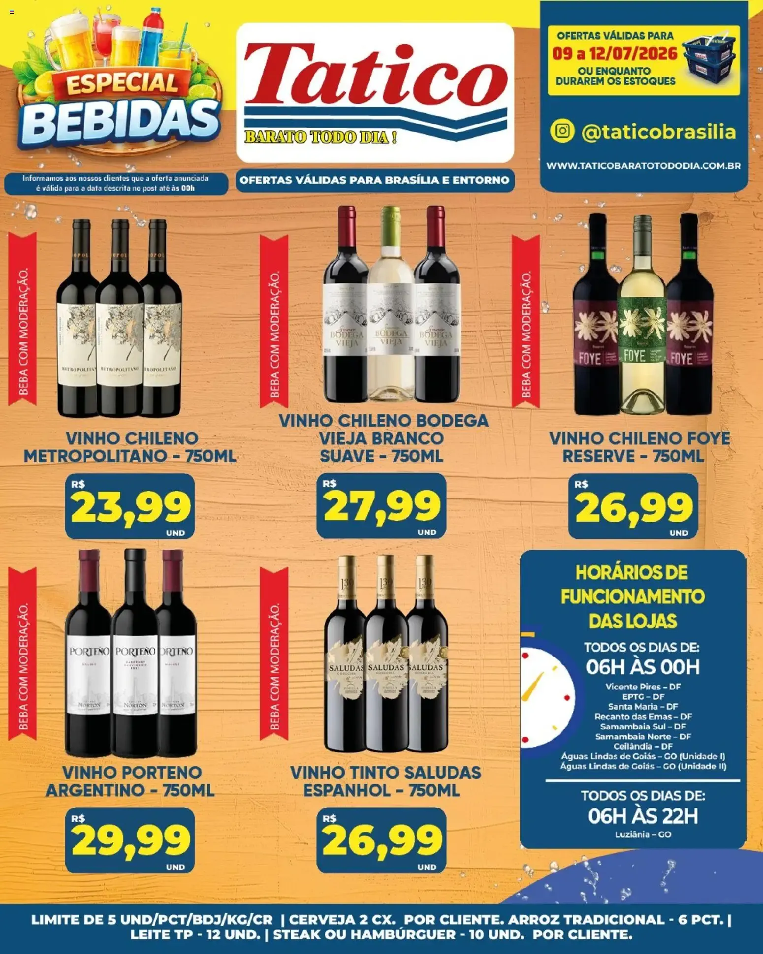 Encarte de Tatico ofertas Fim de Semana de 11/07/2026 | Promoções Online 11 de julho até 12 de julho 2026 - Pagina 44