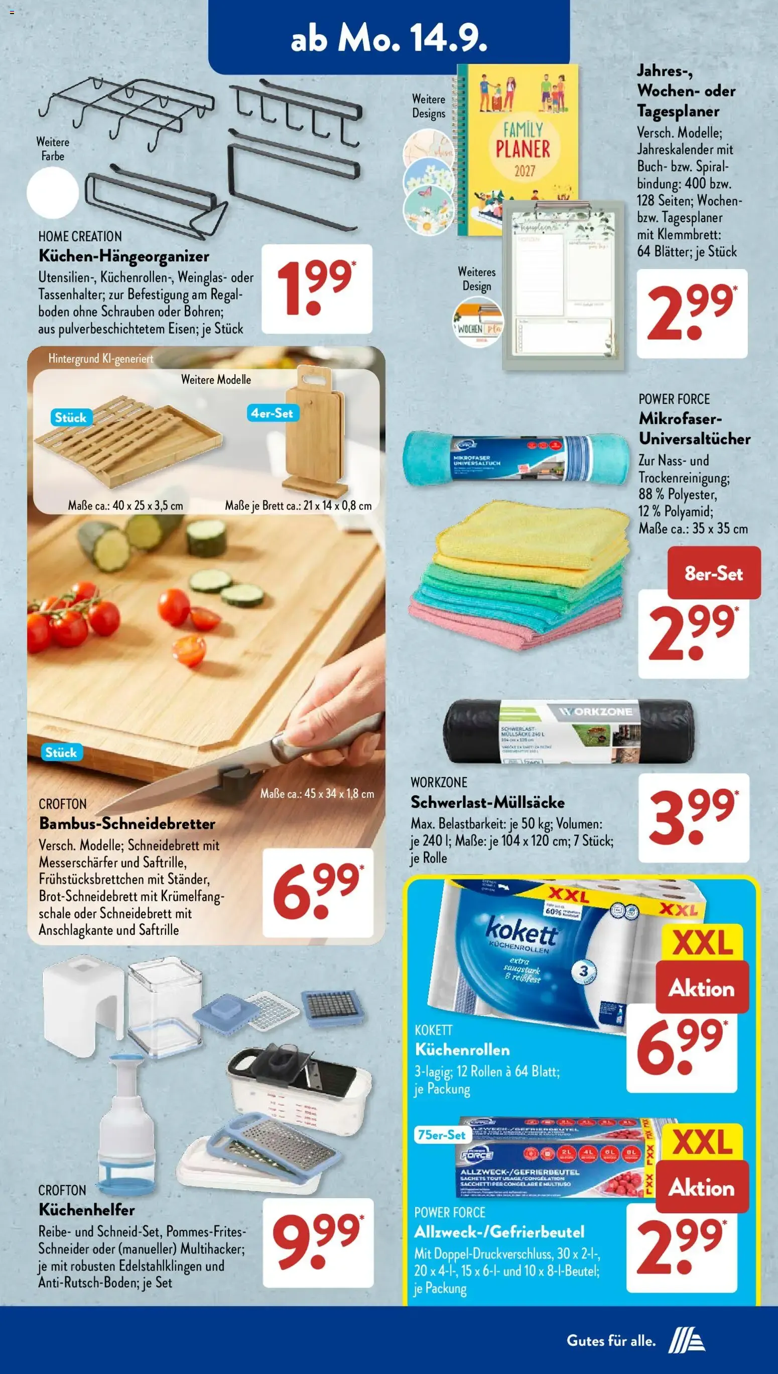 Aldi Süd Tiefpreis-Highlight von 14. September bis 19. September 2026 - Prospekt seite 3