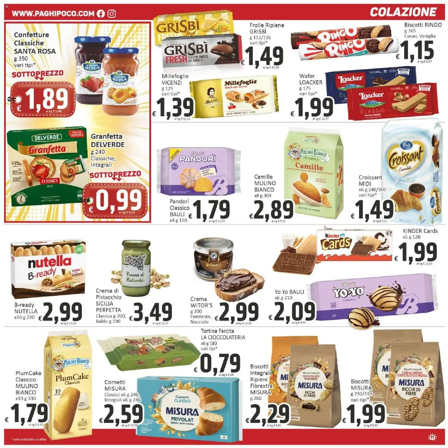 Nuovo Paghi Poco volantino dal 31/07/2026 > offerte anteprima 🛍️ da 31 luglio a 10 agosto di 2026 - Pagina del volantino 11