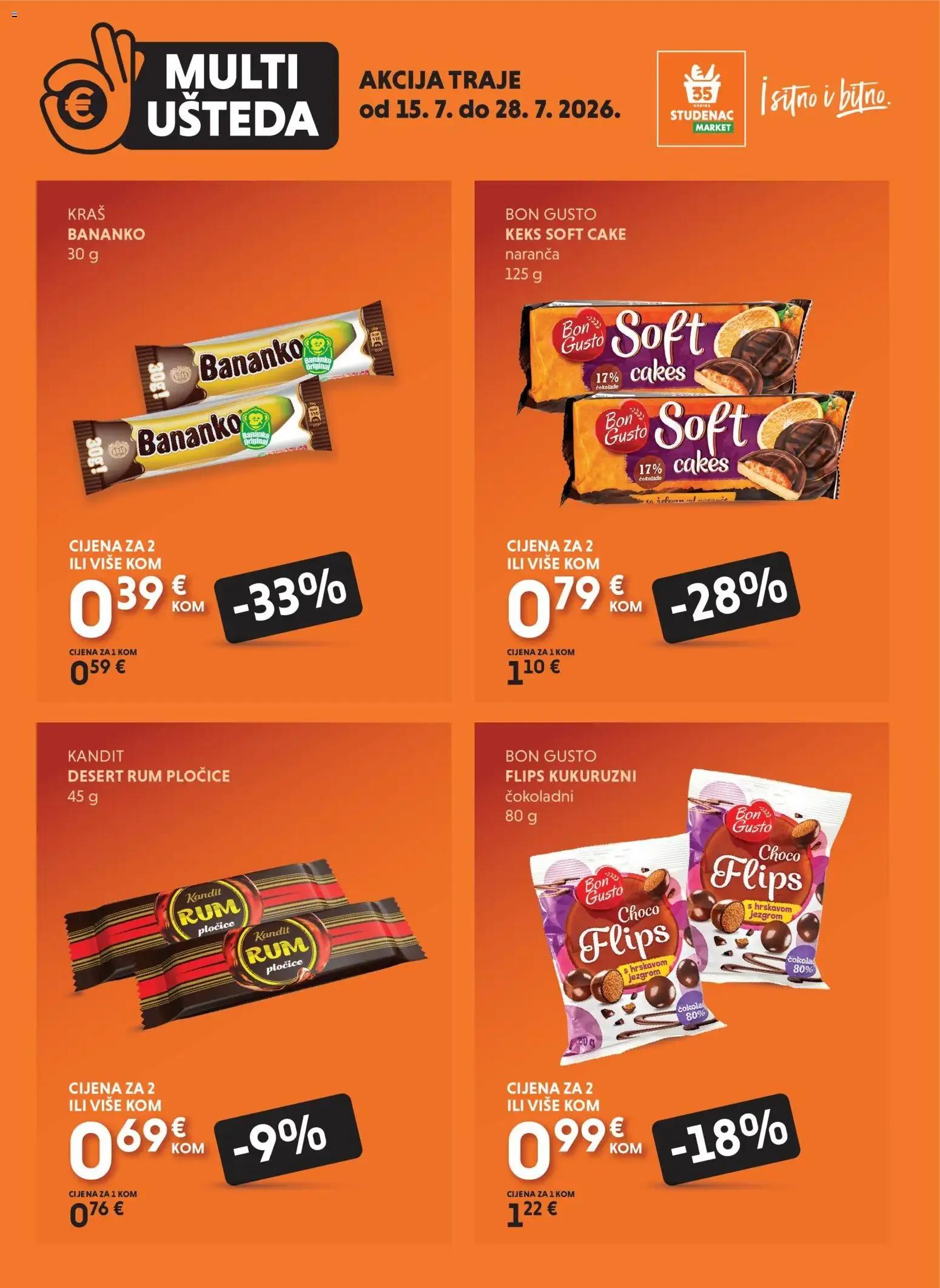 Katalog Multi Ušteda od 15. srpnja do 28. srpnja 2026. - Pregled Stranica 12