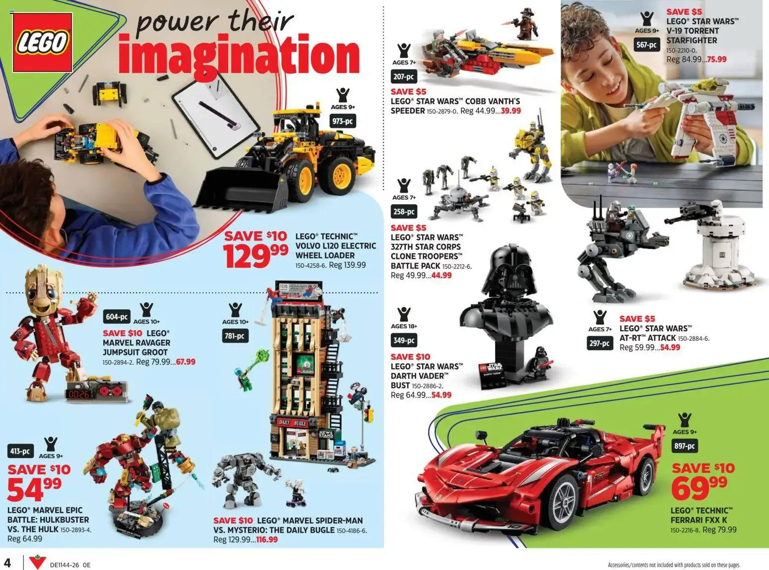 Canadian Tire flyer - The Ultimate Toy Guide from Oct 29, 2026 > weekly specials & deals from October 29 to November 18 2026 - flyer page 4