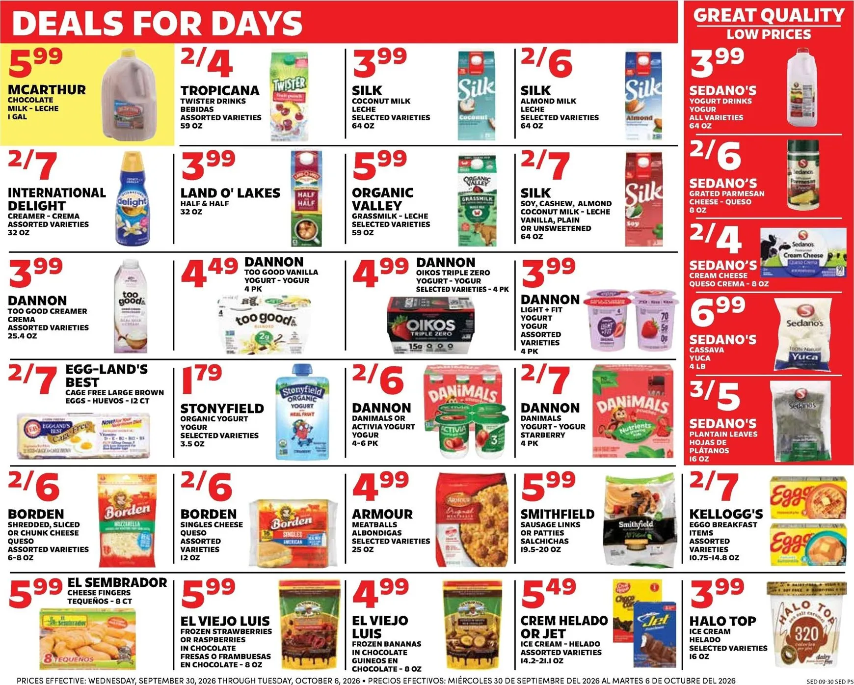 Weekly ad Sedano's Weekly Specials from September 30 to October 6 2026 - Page 5