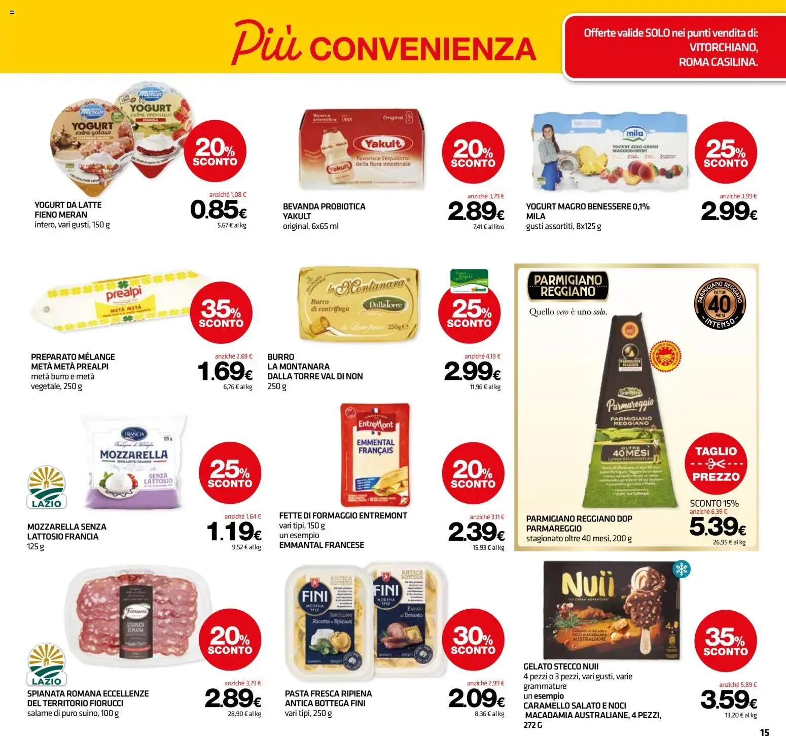 I FRESCHI TI PREMIANO con buoni da 5€! da 24 settembre a 7 ottobre di 2026 - Pagina del volantino 15