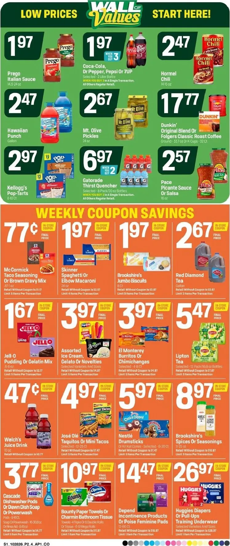 Weekly ad Current Super 1 Foods leaflet valid from Wednesday 10/28/2026 to Tuesday 11/03/2026 from October 28 to November 3 2026 - Page 2