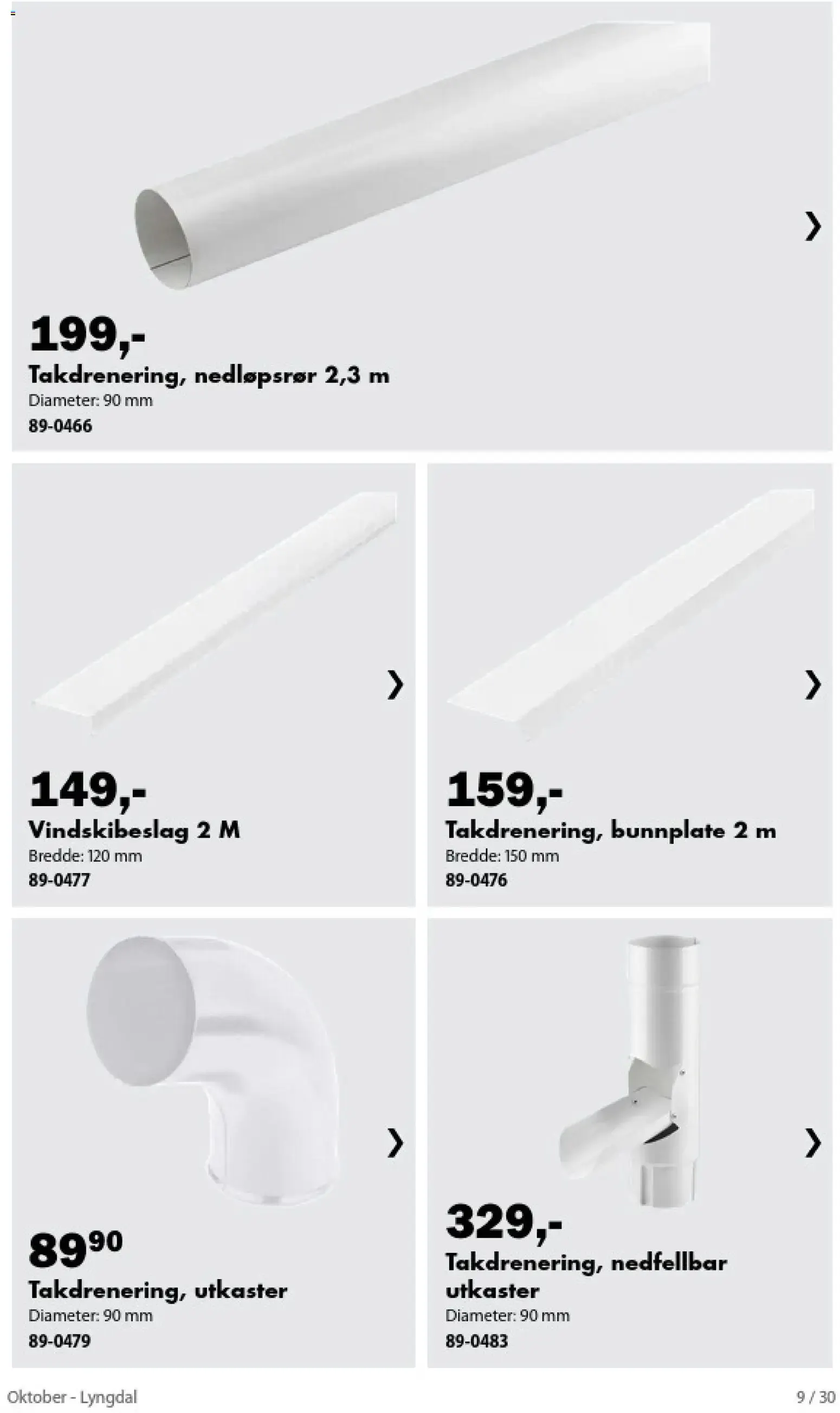 Biltema Kundeavis fra 1. oktober til 17. oktober 2026 - kundeavisside 9