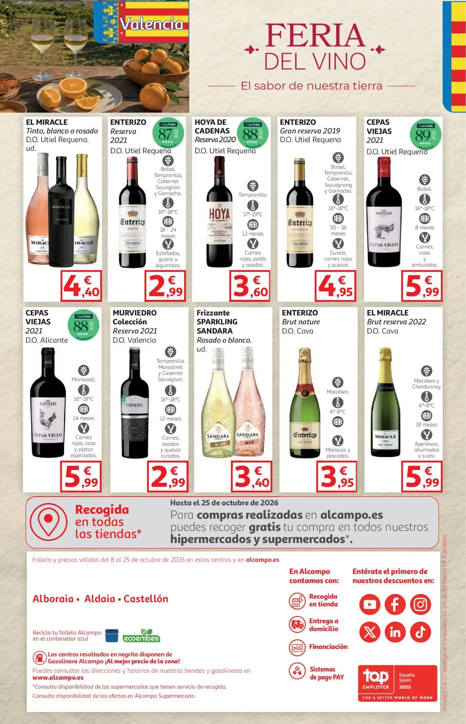Catálogo de Feria del Vino - Alcampo 8 de octubre al 25 de octubre 2026 - Página 36