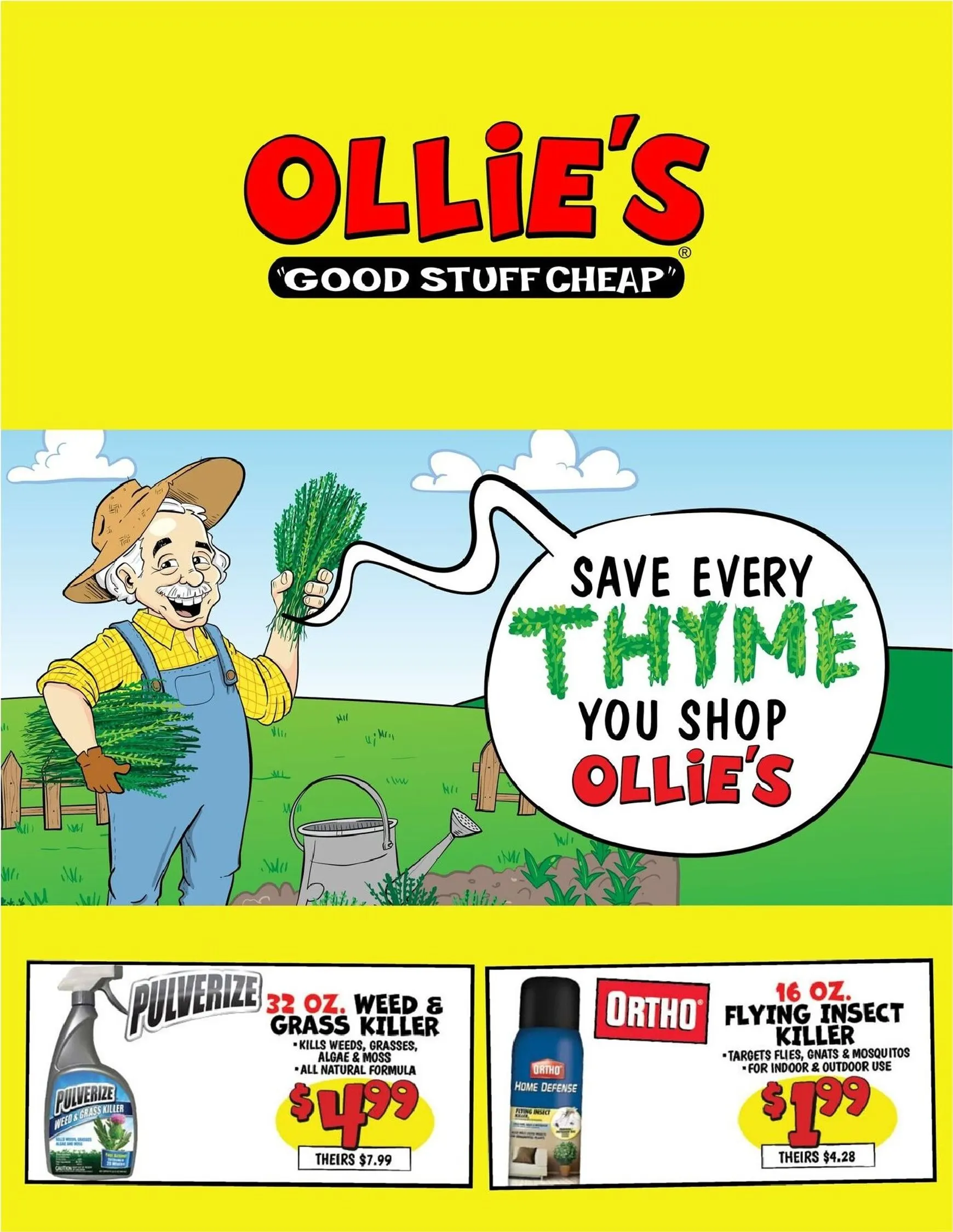 Weekly ad Ollie's: Ahorra en productos de jardín from June 20 to June 26 2026 - Page 1