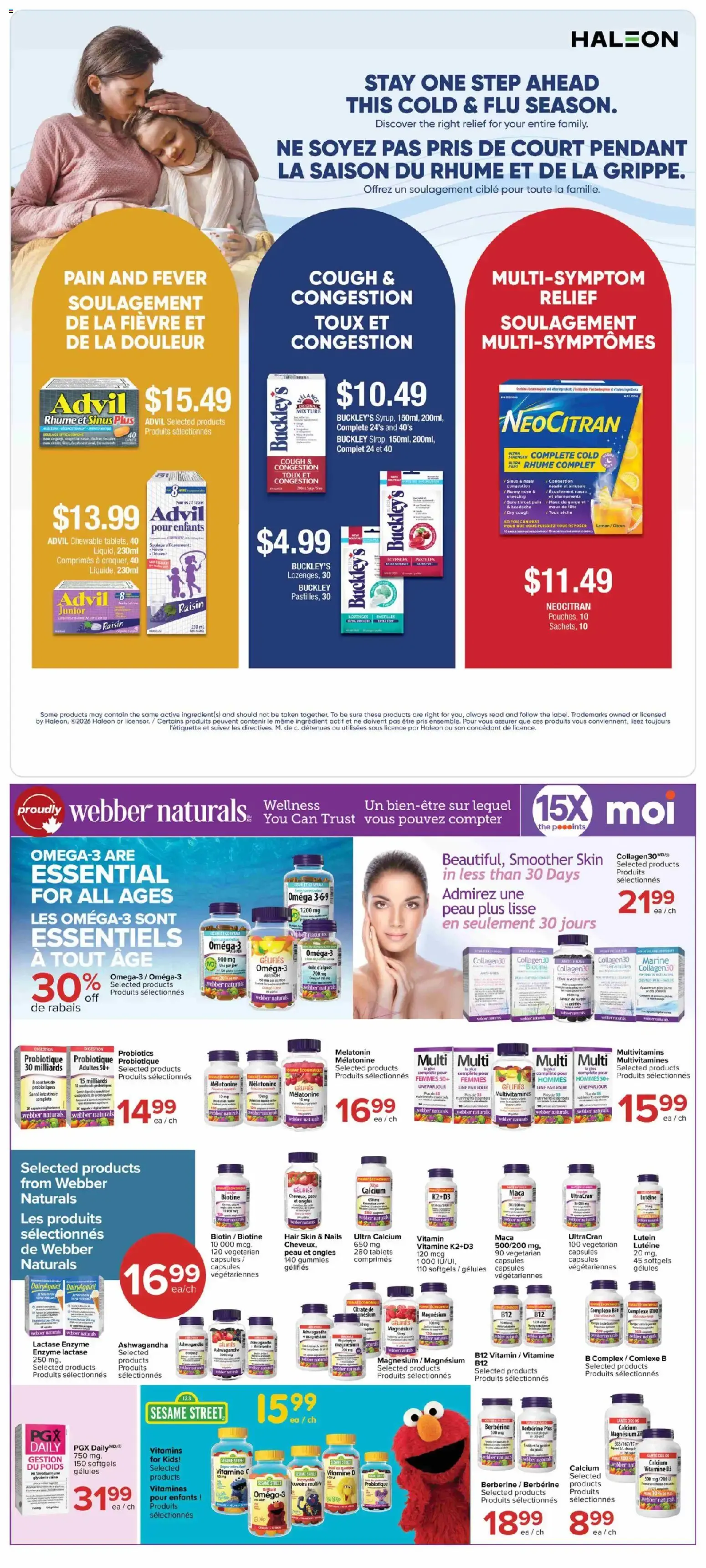 Jean Coutu weekly flyer from Sep 10, 2026 > weekly specials & deals from September 10 to September 16 2026 - flyer page 9