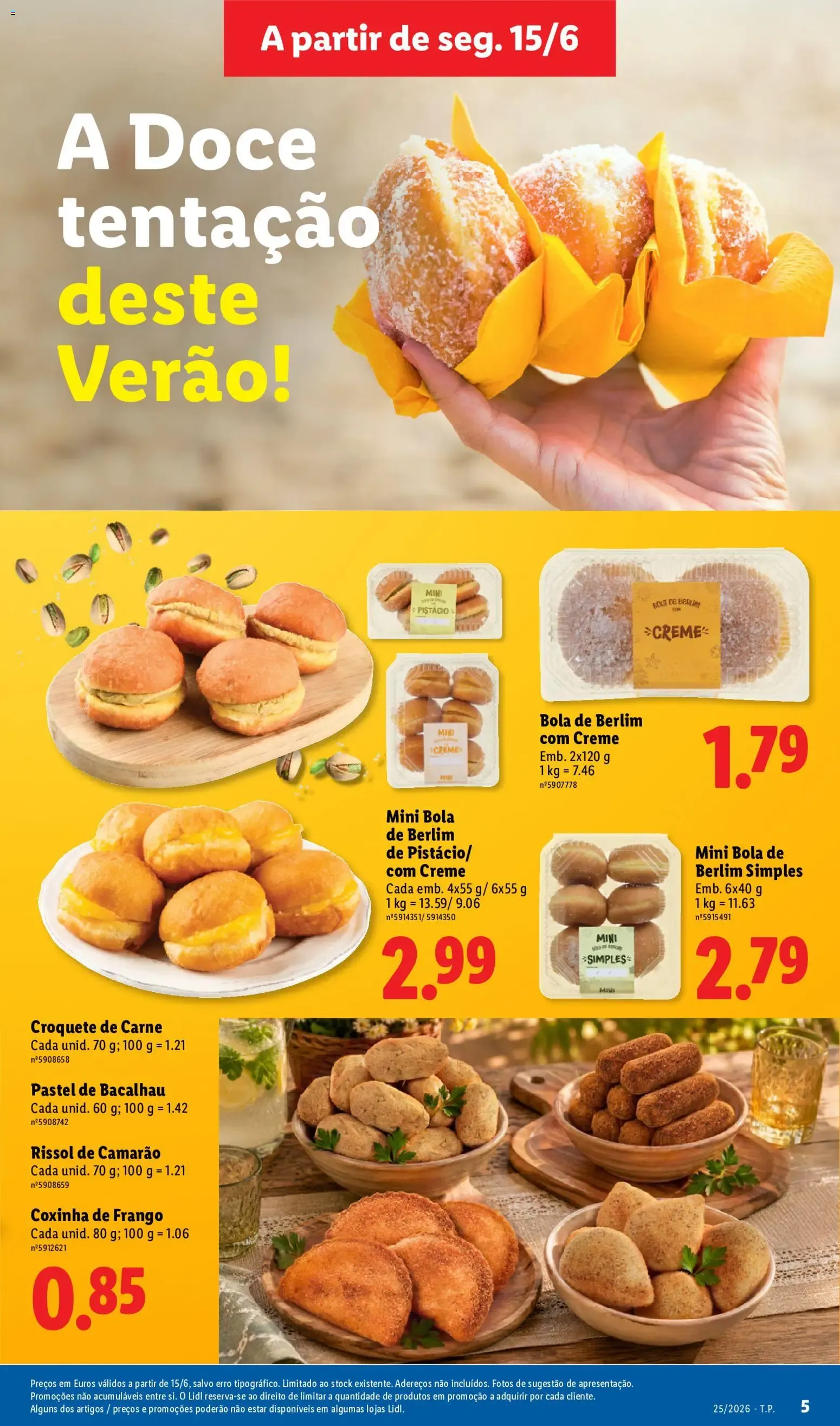 Folheto Olá verão! Descobre sabores e ideias, perfeitos para esta estação. de 15 de junho até 28 de setembro 2026 - Pagina 5