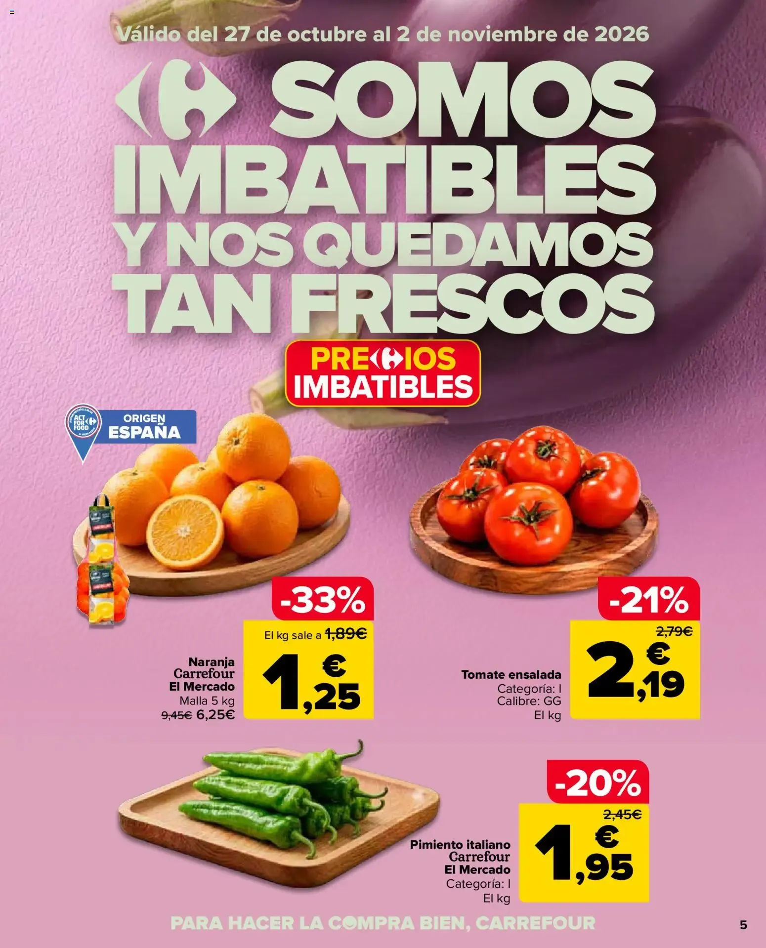 Catálogo de Carrefour Market 27 de octubre al 12 de noviembre 2026 - Página 5