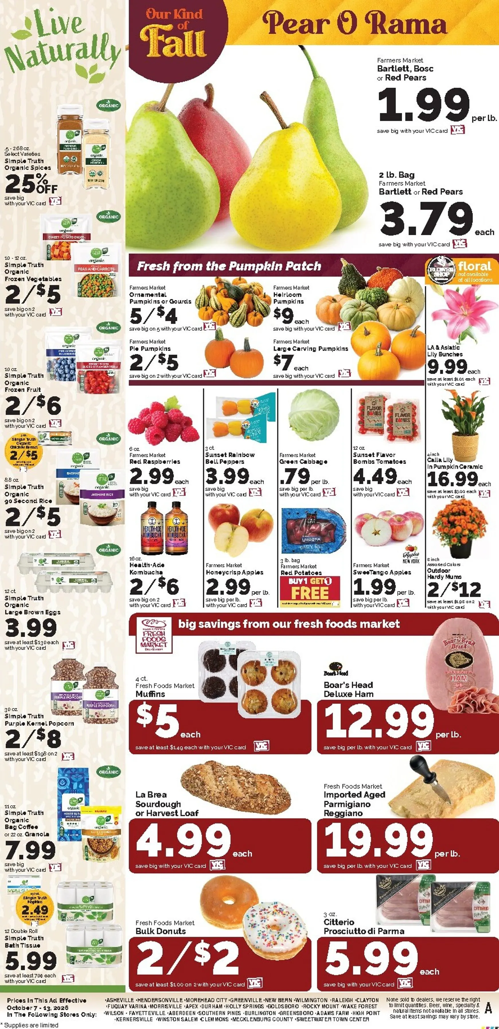 Weekly ad Current Harris Teeter leaflet valid from Wednesday 10/07/2026 to Tuesday 10/13/2026 from October 7 to October 13 2026 - Page 12
