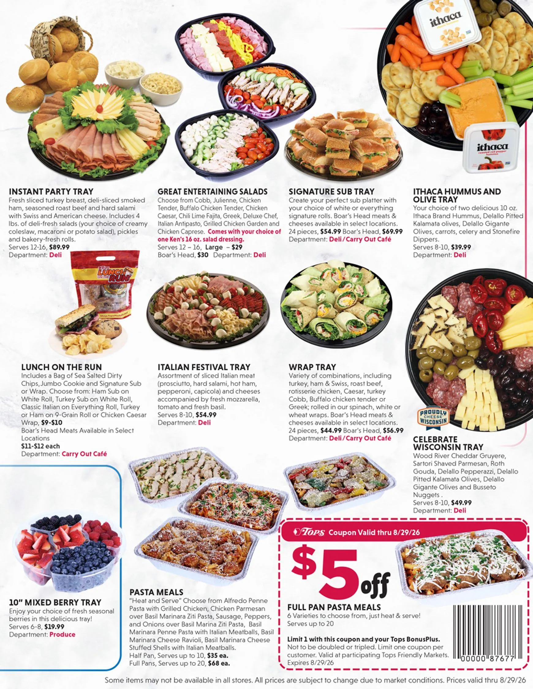 Weekly ad Tops Great Entertaining Summer Edition 2026 from June 14 to August 29 2026 - Page 3